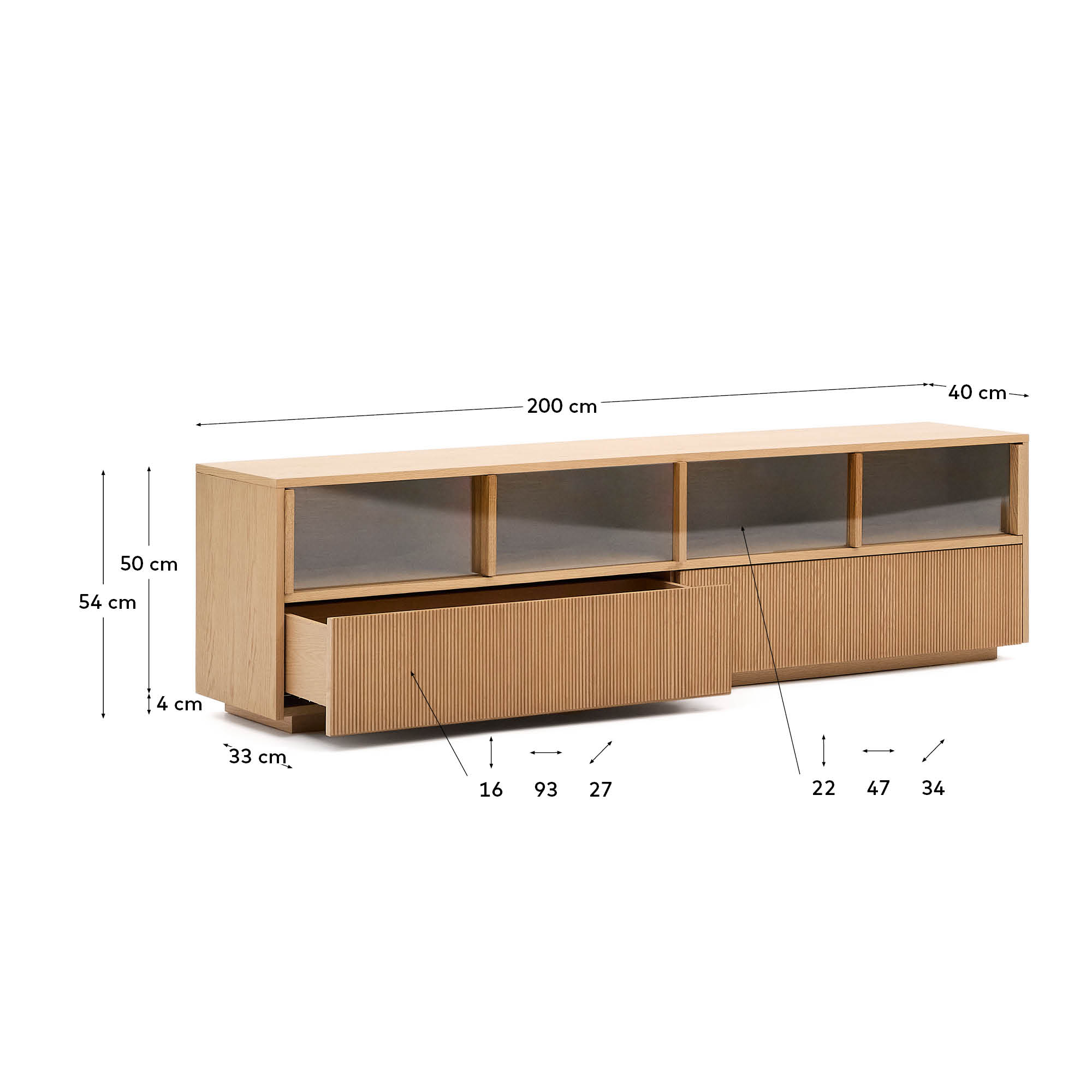 KAVE HOME Sideboard HELVINE KAVE HOME Sideboard HELVINE