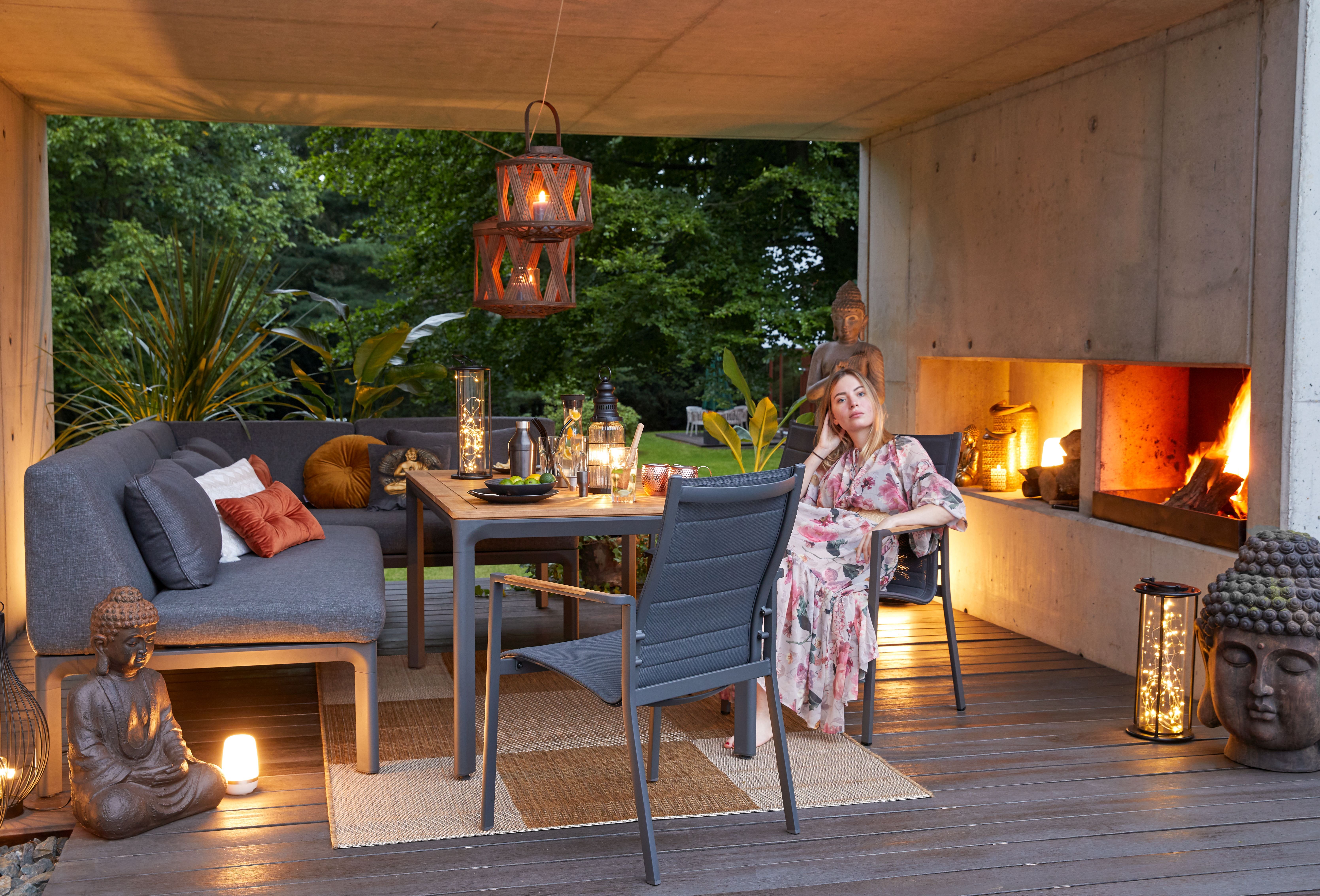 LIFESTYLE GARDEN Table de jardin DALGAS