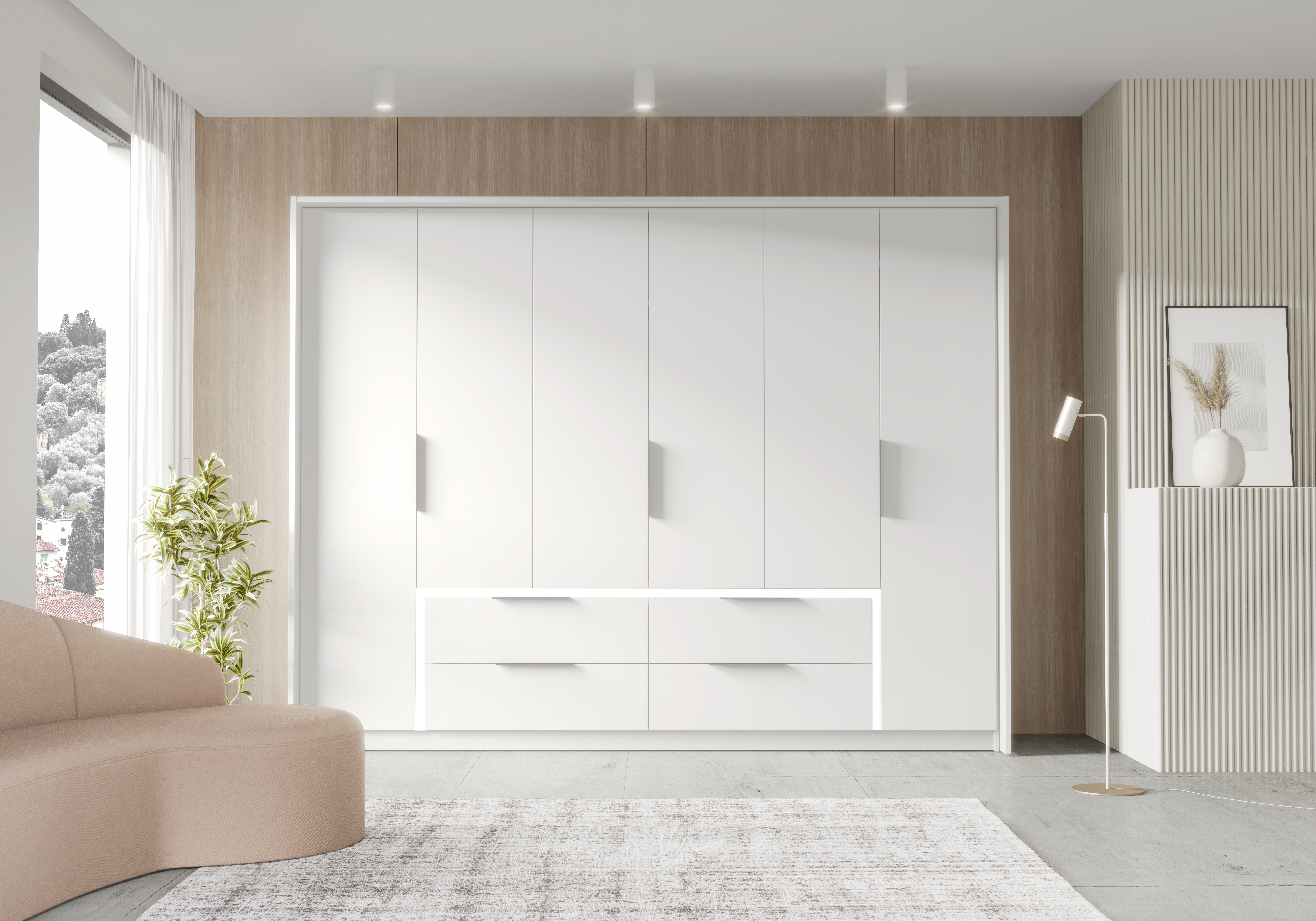 FORTE Kleiderschrank LUANO
