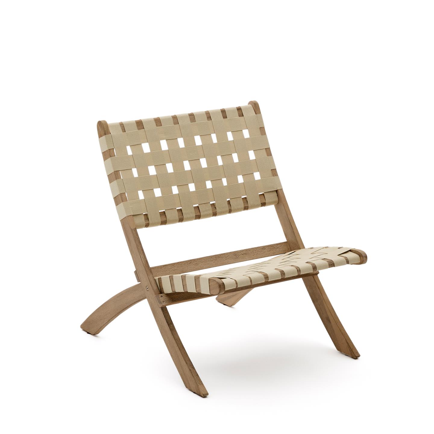 KAVE HOME Fauteuil de jardin CHABELI