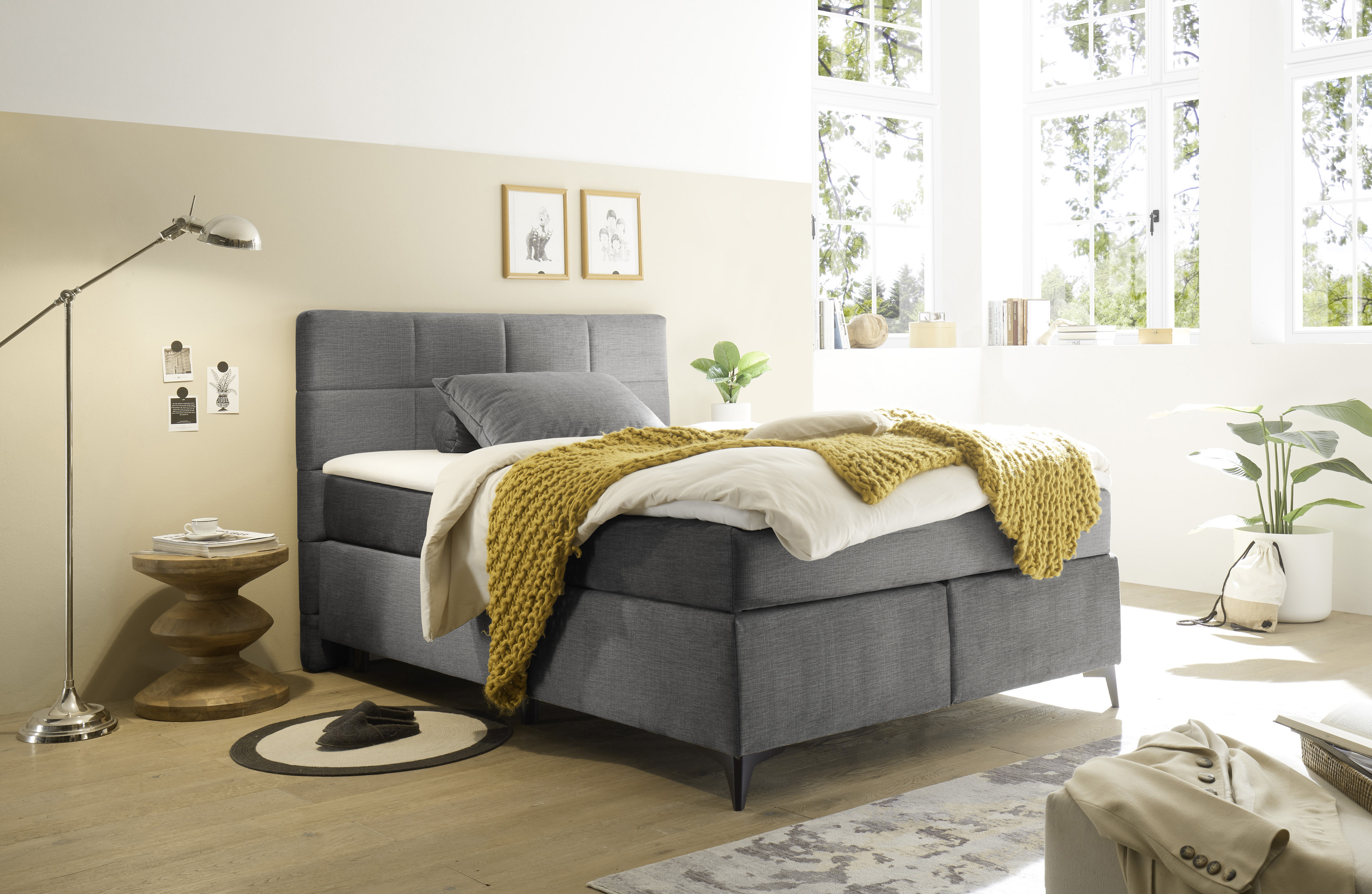 ED LIFESTYLE Boxspringbett NAVARRA 
