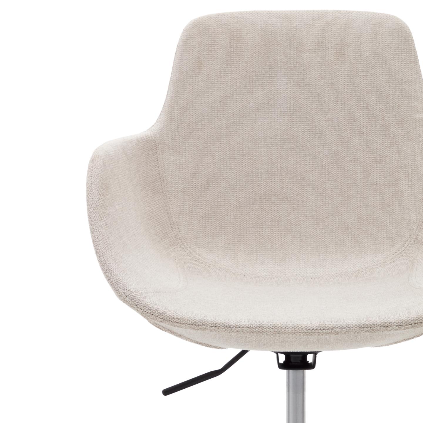 KAVE HOME Chaise de bureau TISSIANA