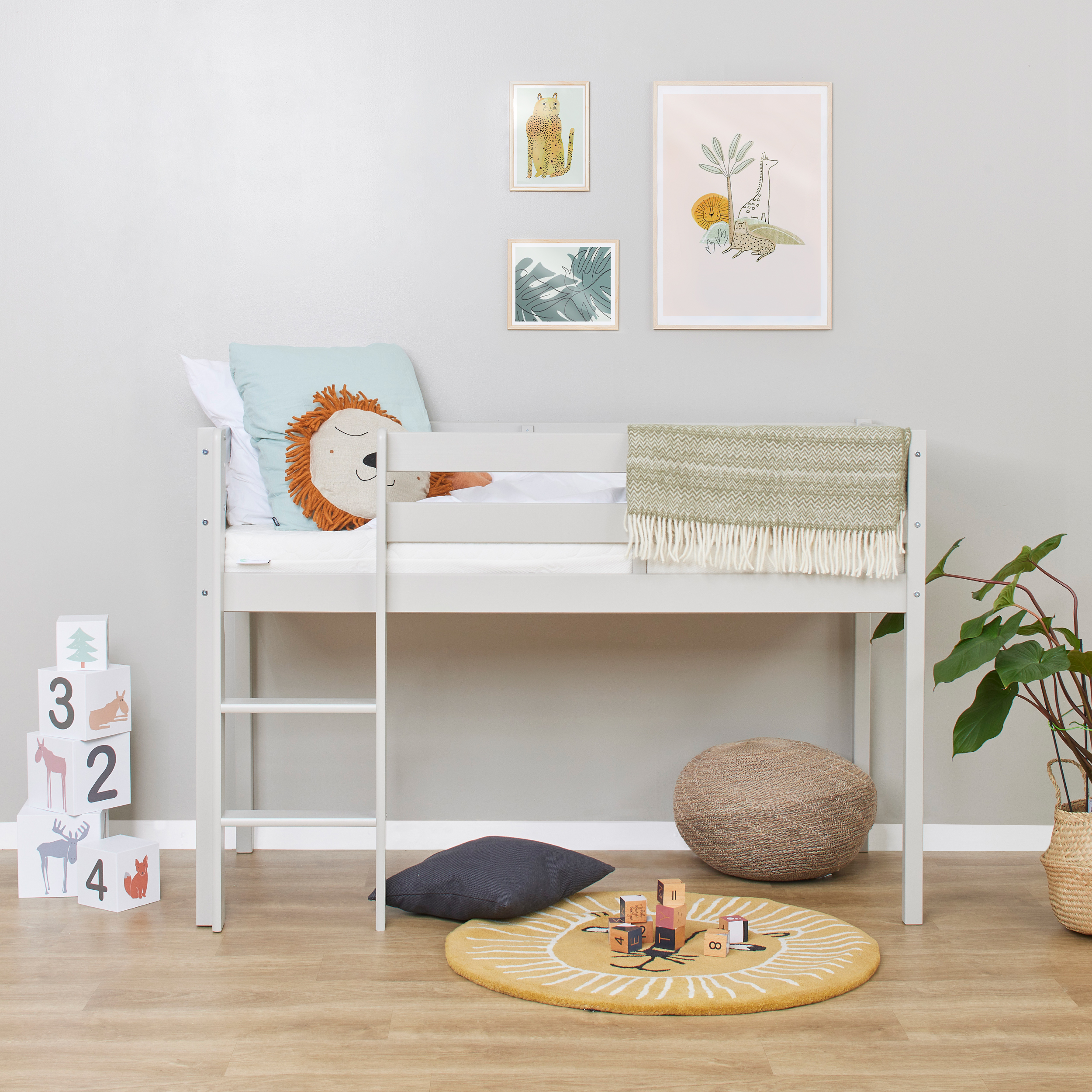 HOPPEKIDS Halbhochbett ECO COMFORT HOPPEKIDS Halbhochbett ECO COMFORT