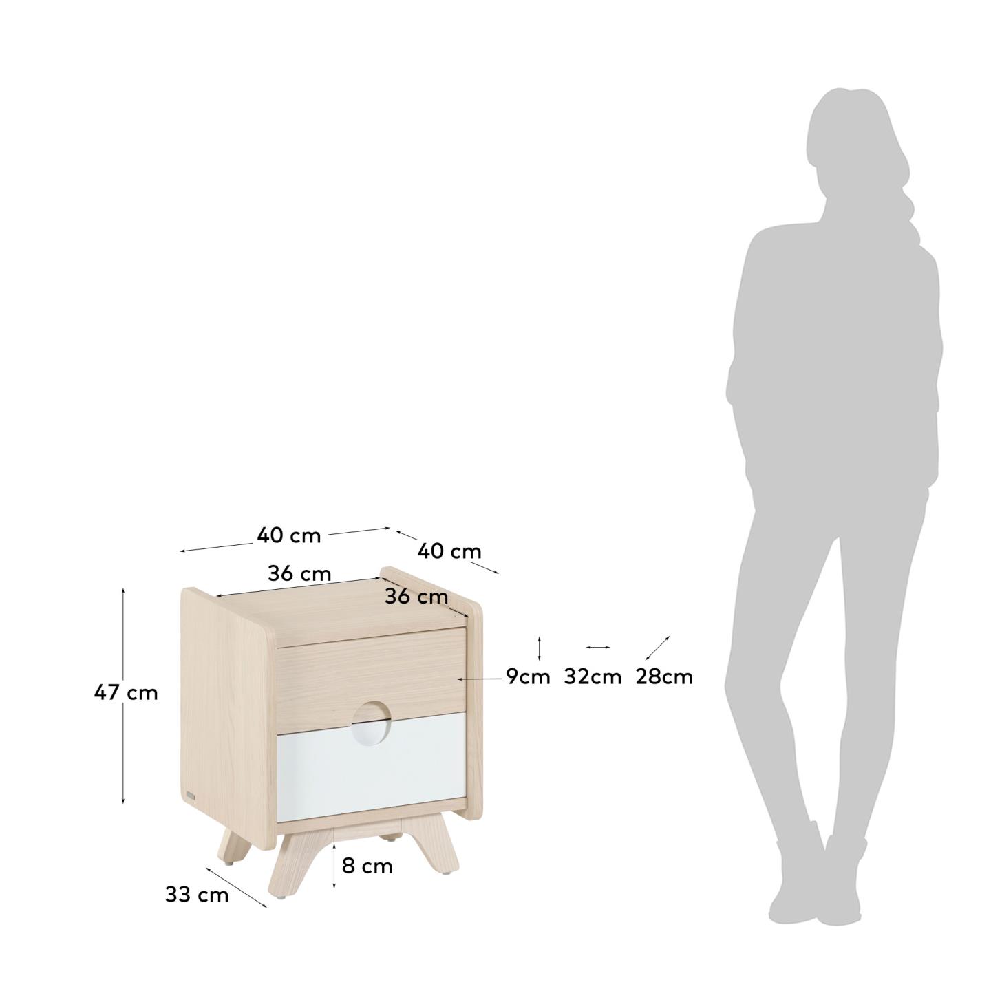 KAVE HOME Nachttisch NUNILA KAVE HOME Nachttisch NUNILA