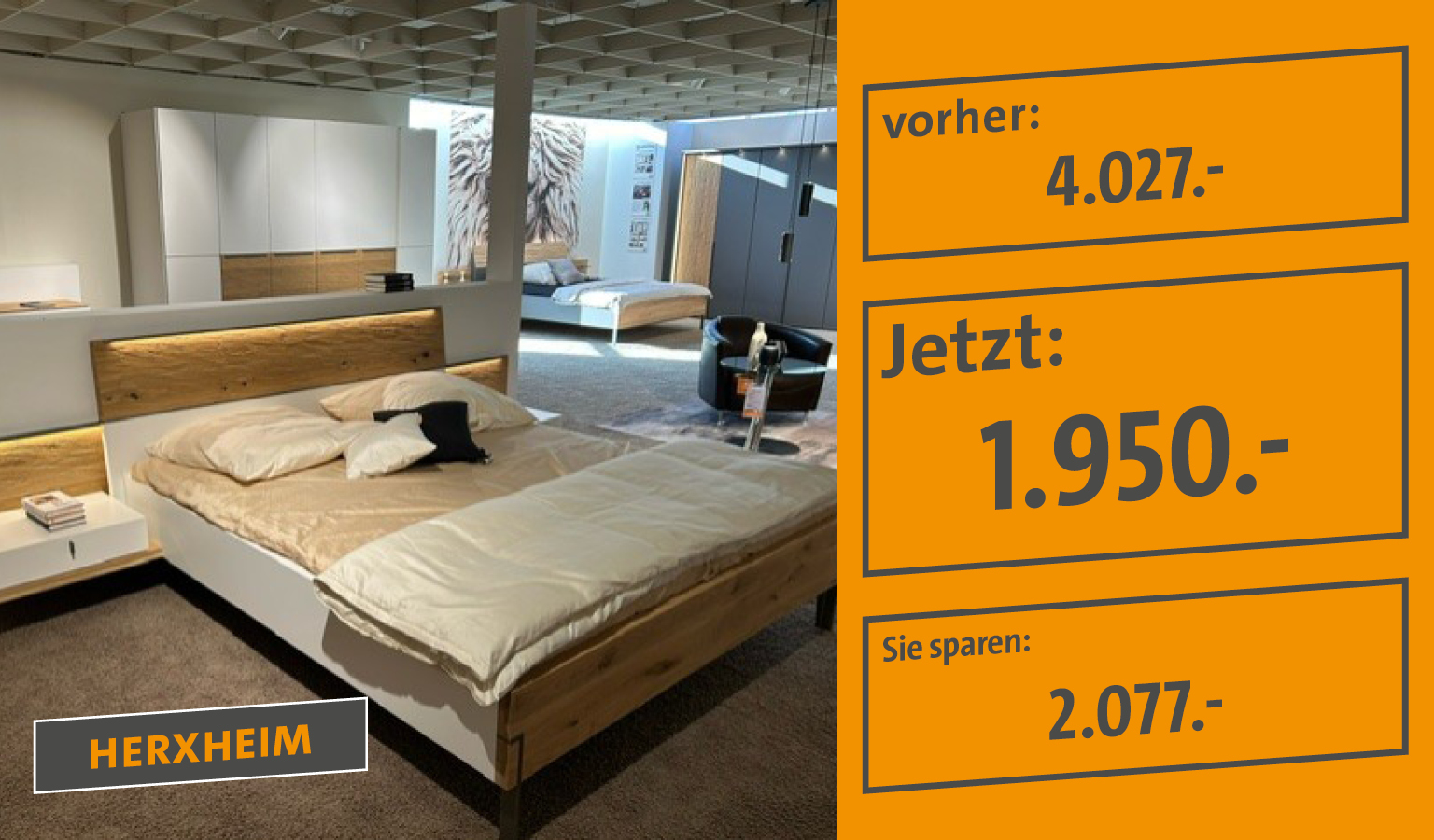 Markenmöbel Abverkauf