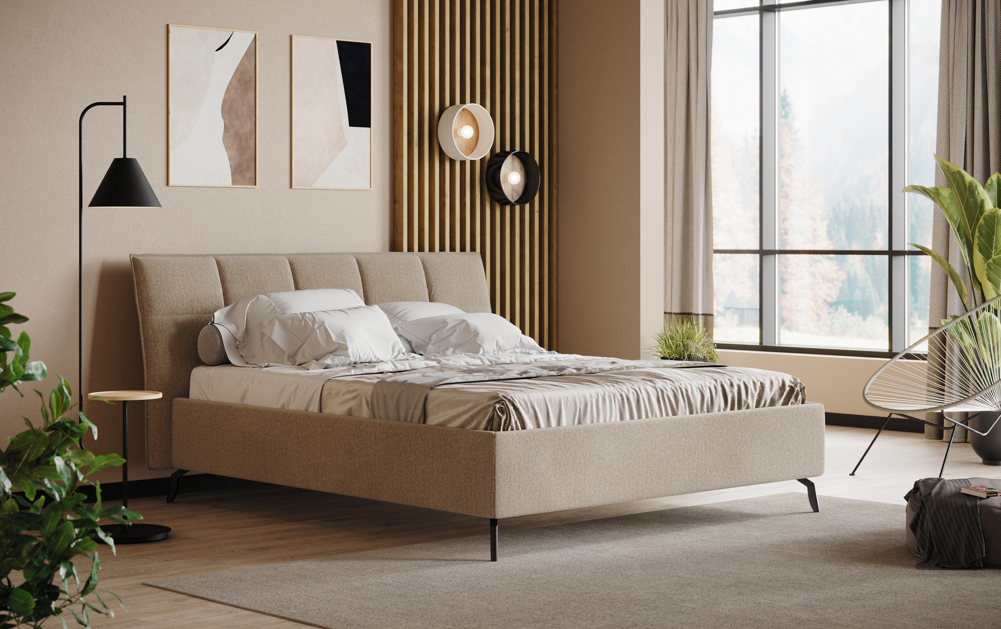 FAEE Polsterbett KARNA