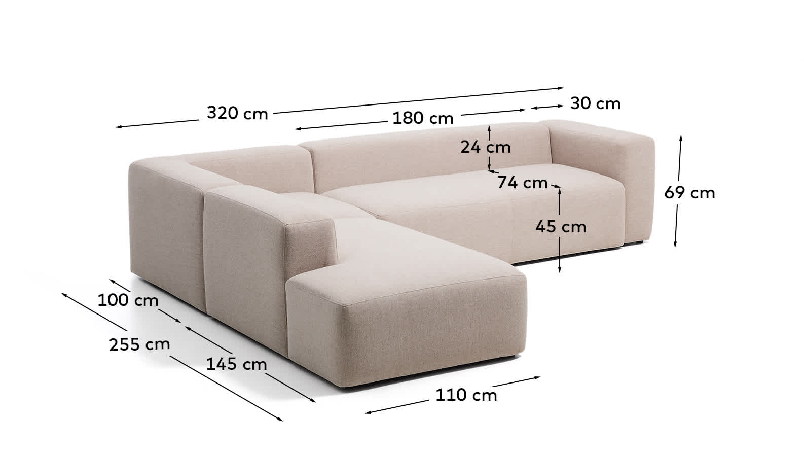 KAVE HOME Sofa BLOK