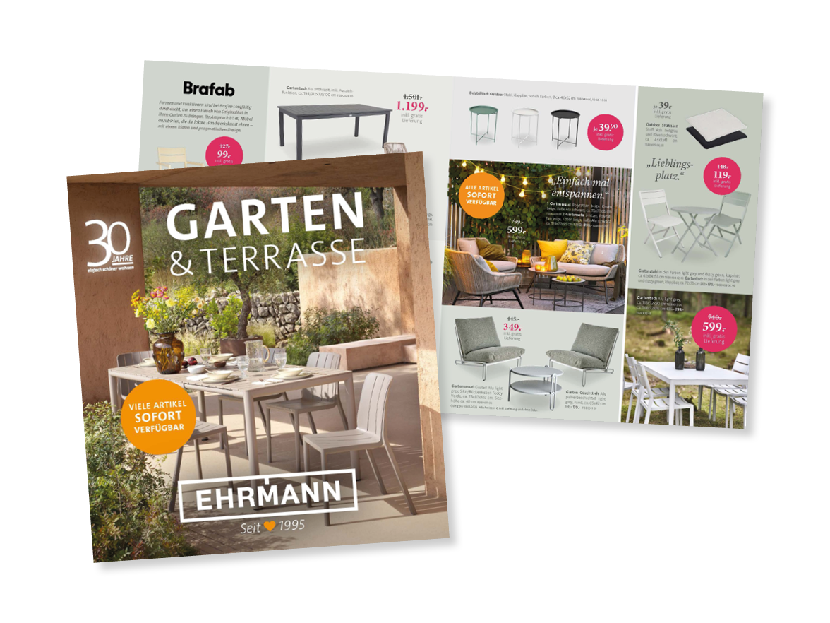 Gartenmöbel Prospekt