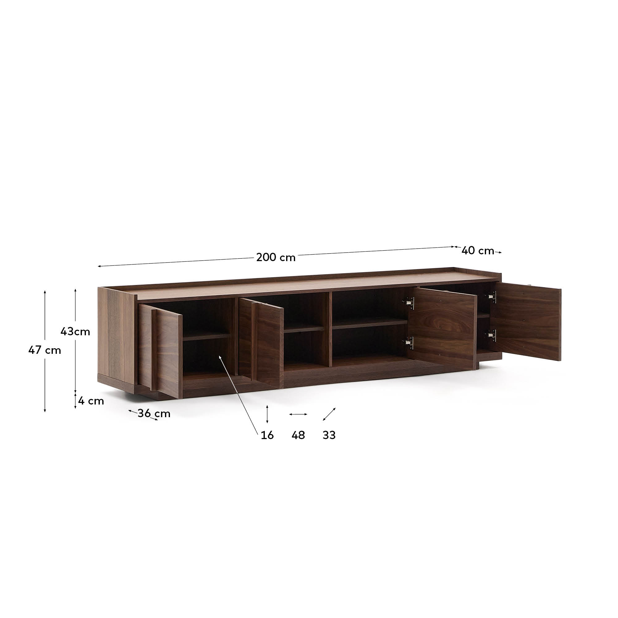 KAVE HOME Lowboard ONIX KAVE HOME Sessel LUISA
