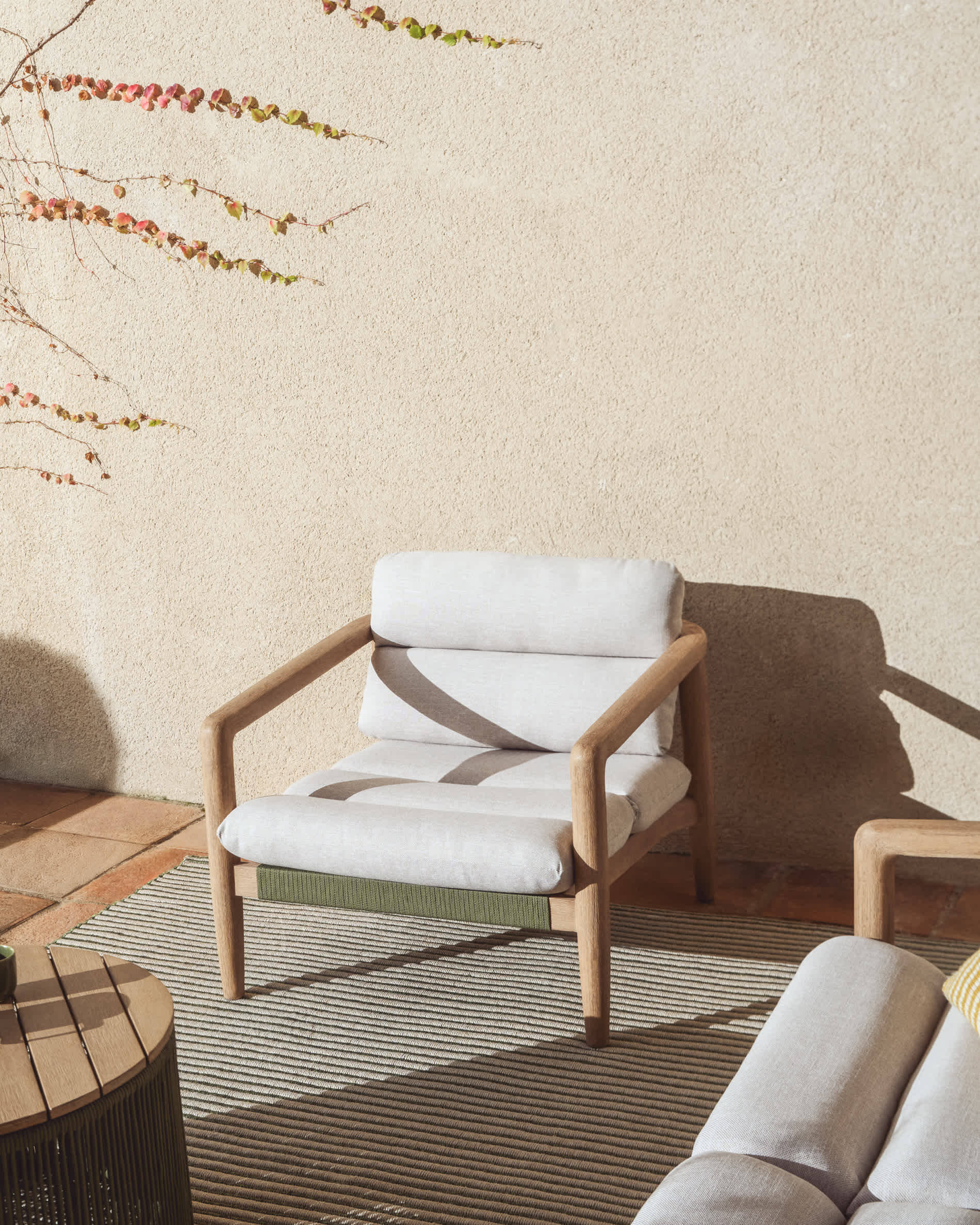 KAVE HOME Fauteuil de jardin MENFI