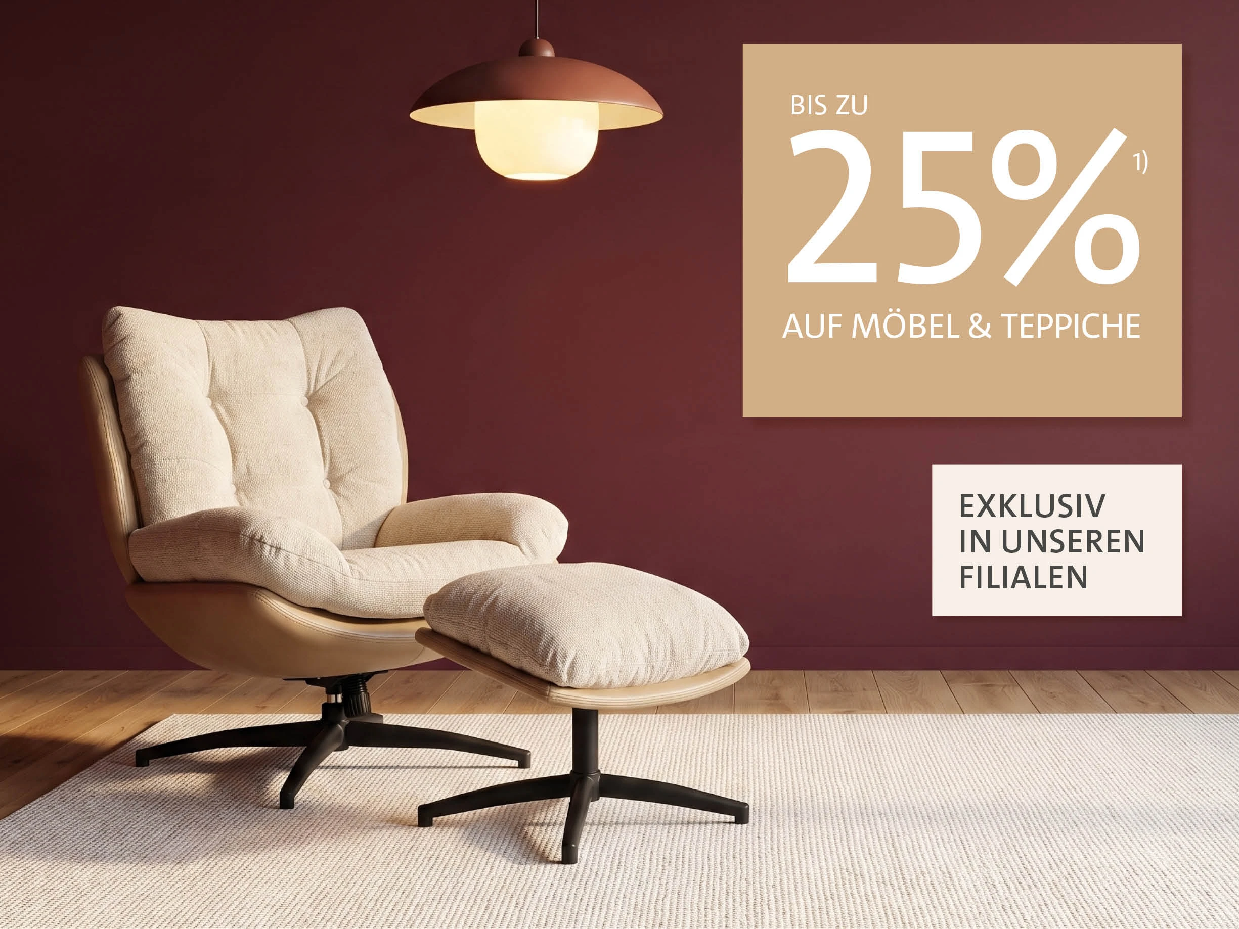 Craquez pour votre intérieur – Jusqu'à 25 % de réduction sur les meubles et les tapis