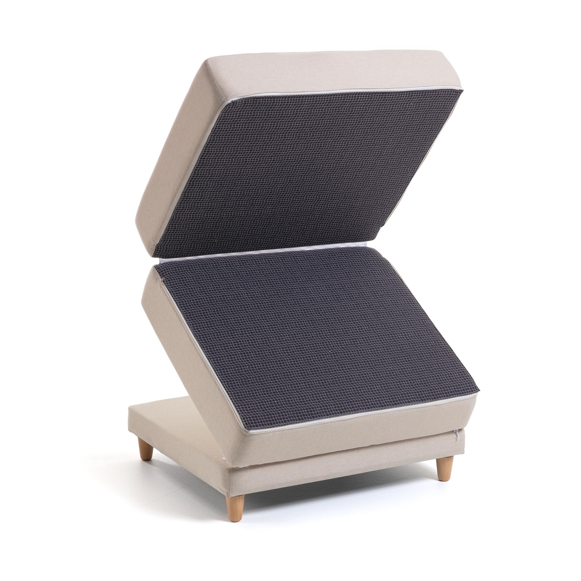 KAVE HOME Tisch ESILDA KAVE HOME Pouf LIZZIE