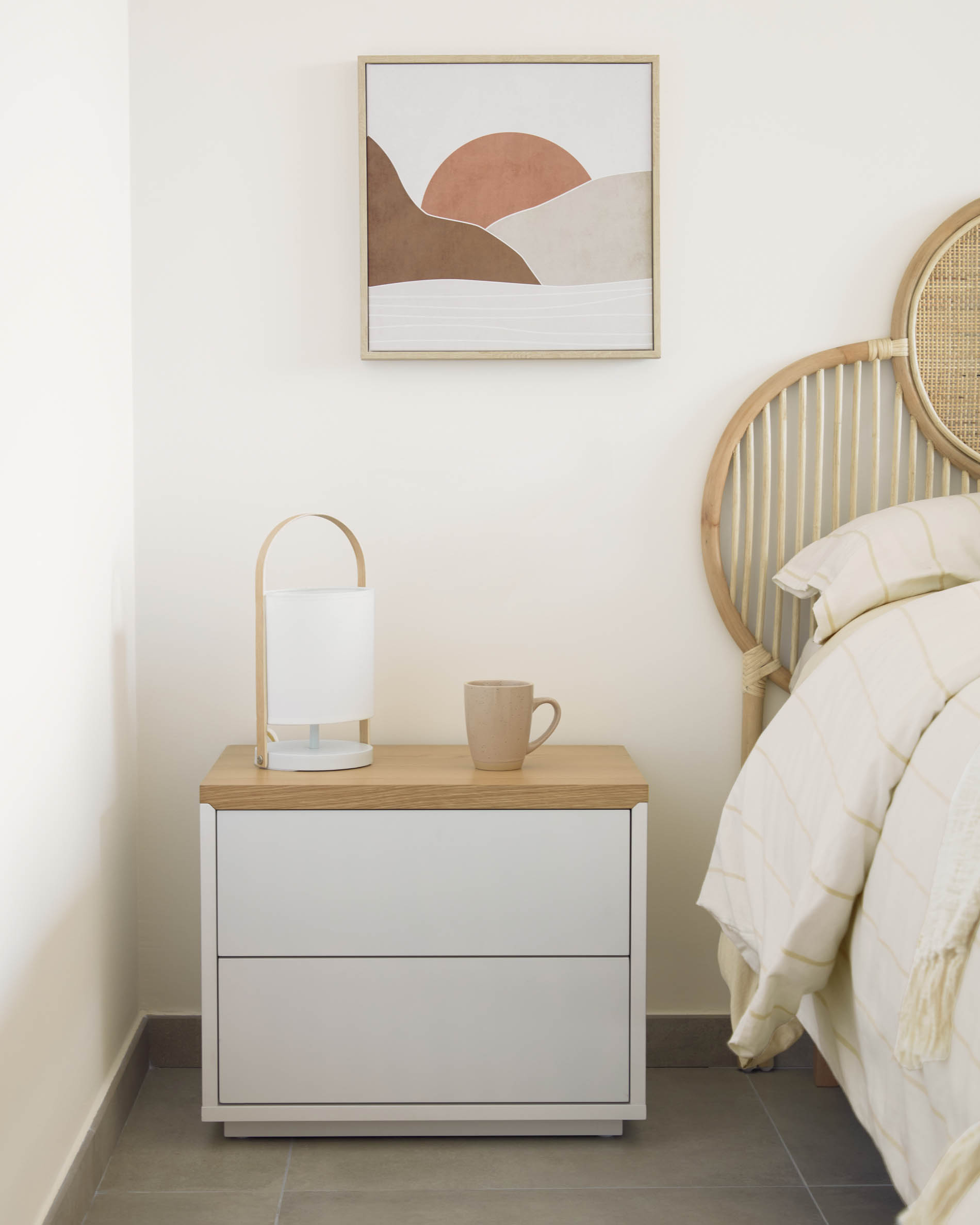 KAVE HOME Table de nuit ABILEN