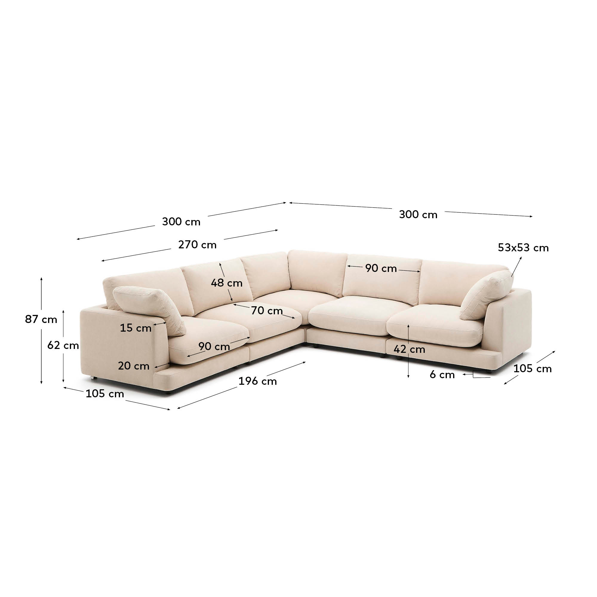 Kave Home GALA Sofa