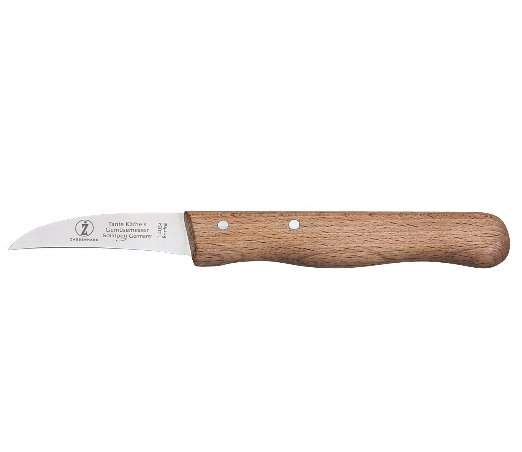 ZASSENHAUS Gemüse-/Schälmesser TANTE KÄTHE