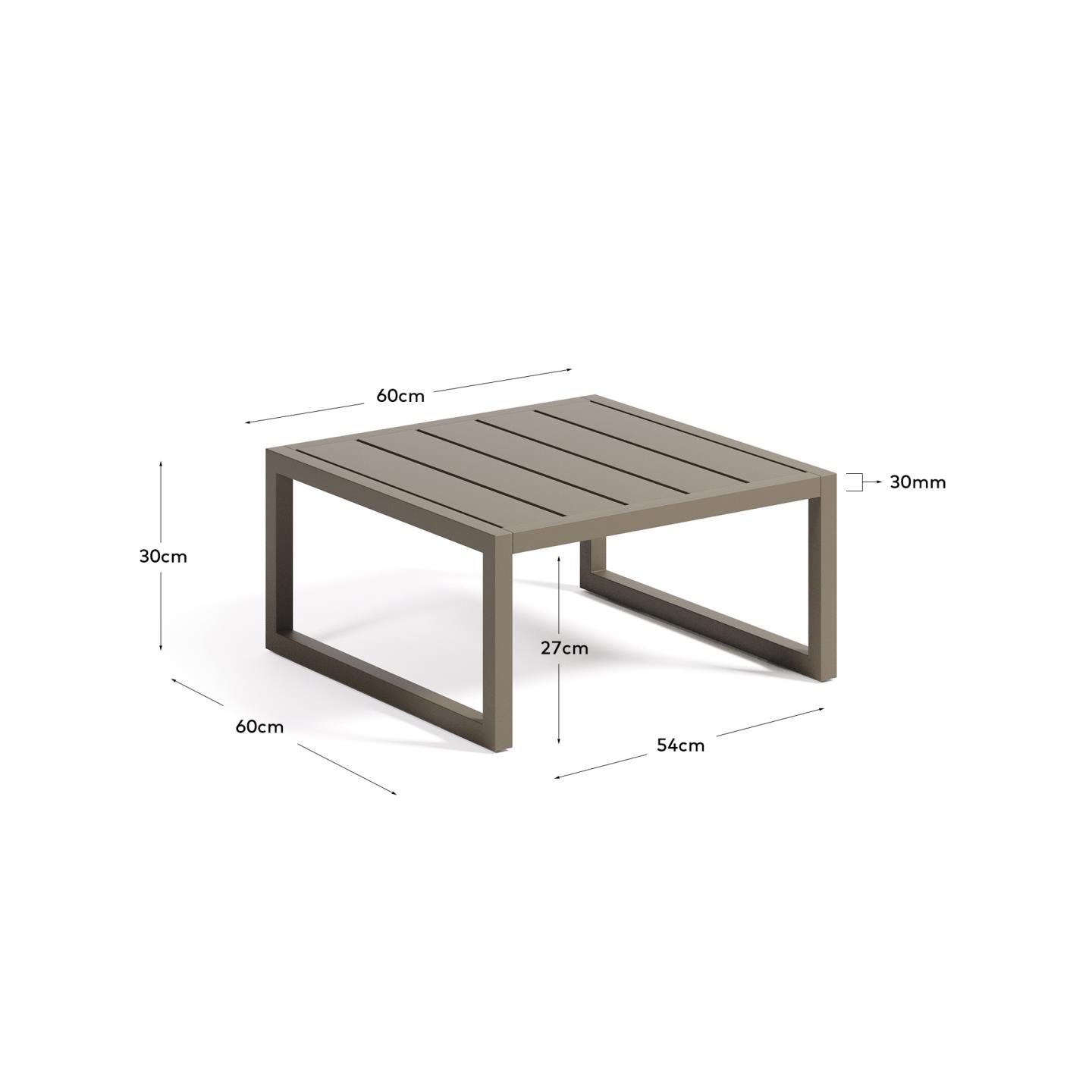 Table d'appoint Kave Home « Outdoor » COMOVA