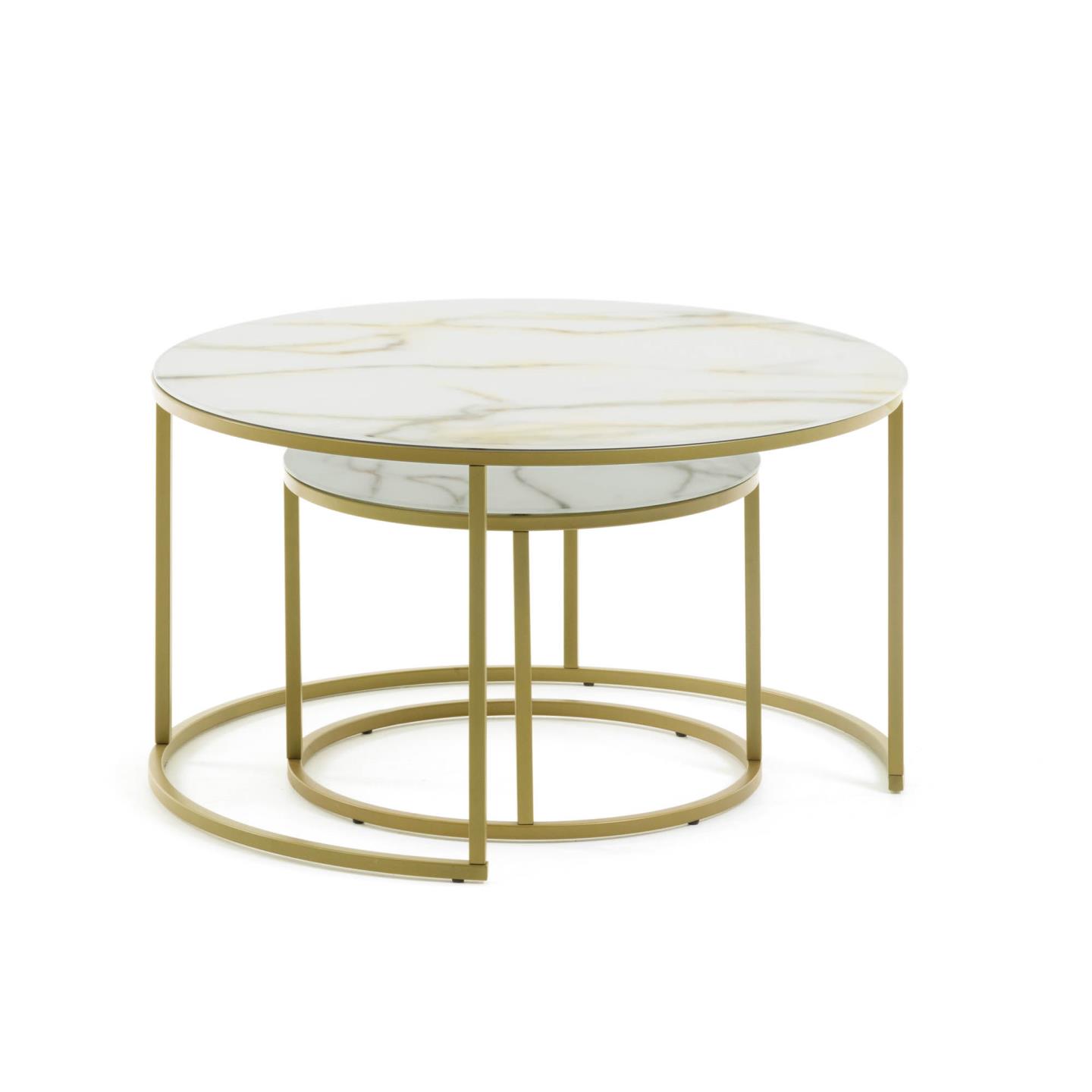 KAVE HOME Beistelltisch-Set LEONOR KAVE HOME Beistelltisch-Set LEONOR