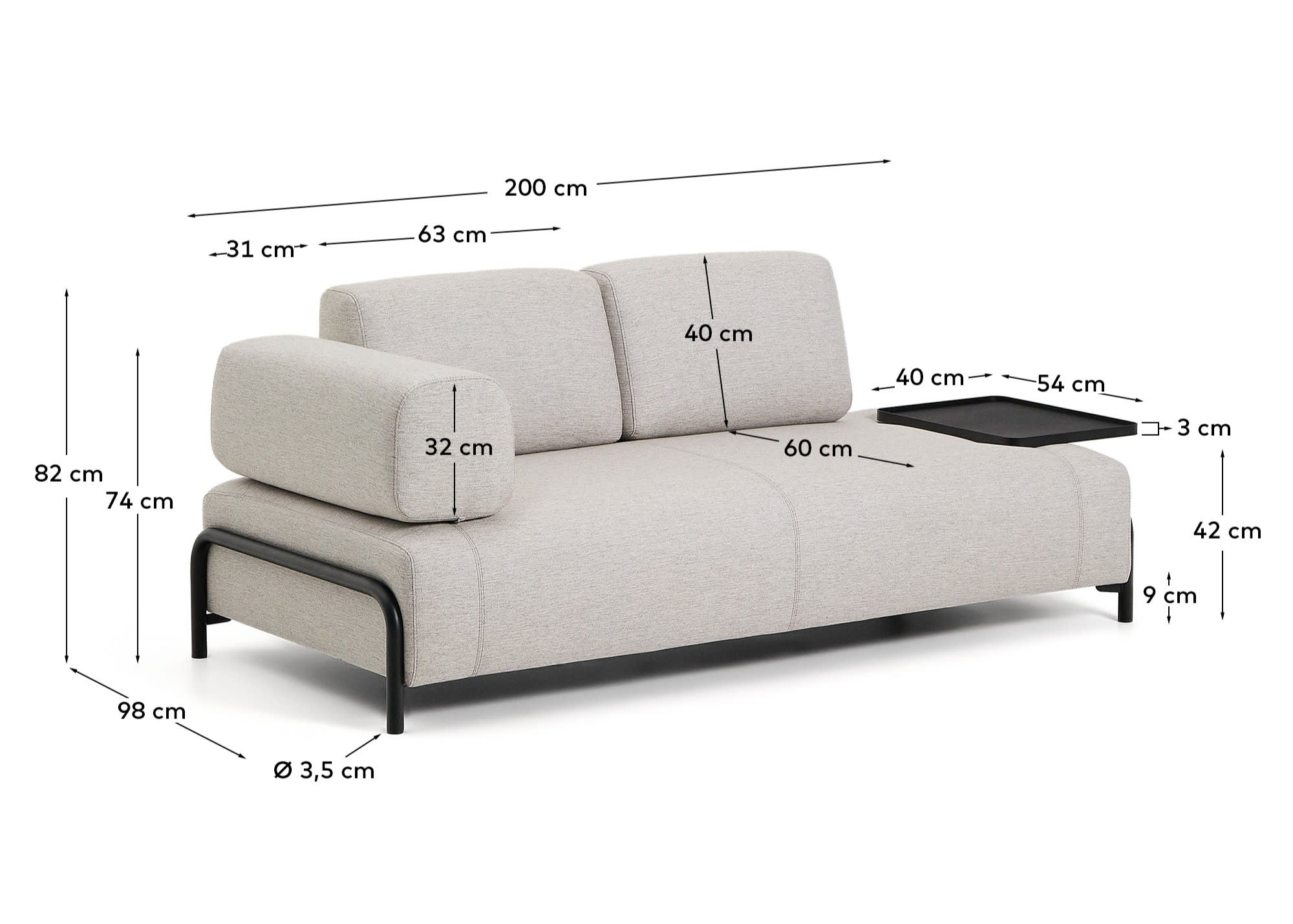 Kave Home COMPO Sofa