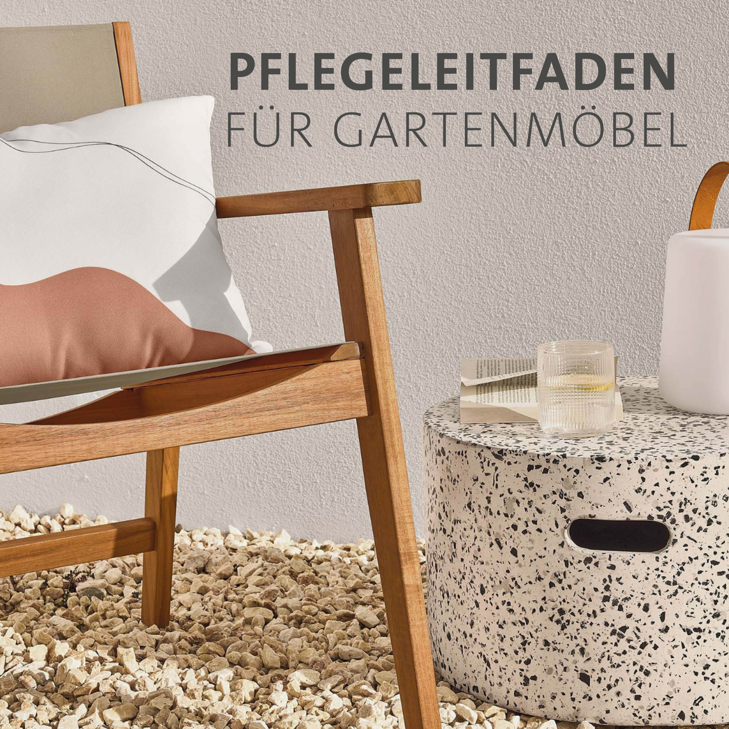 Pflegeleitfaden für Gartenmöbel