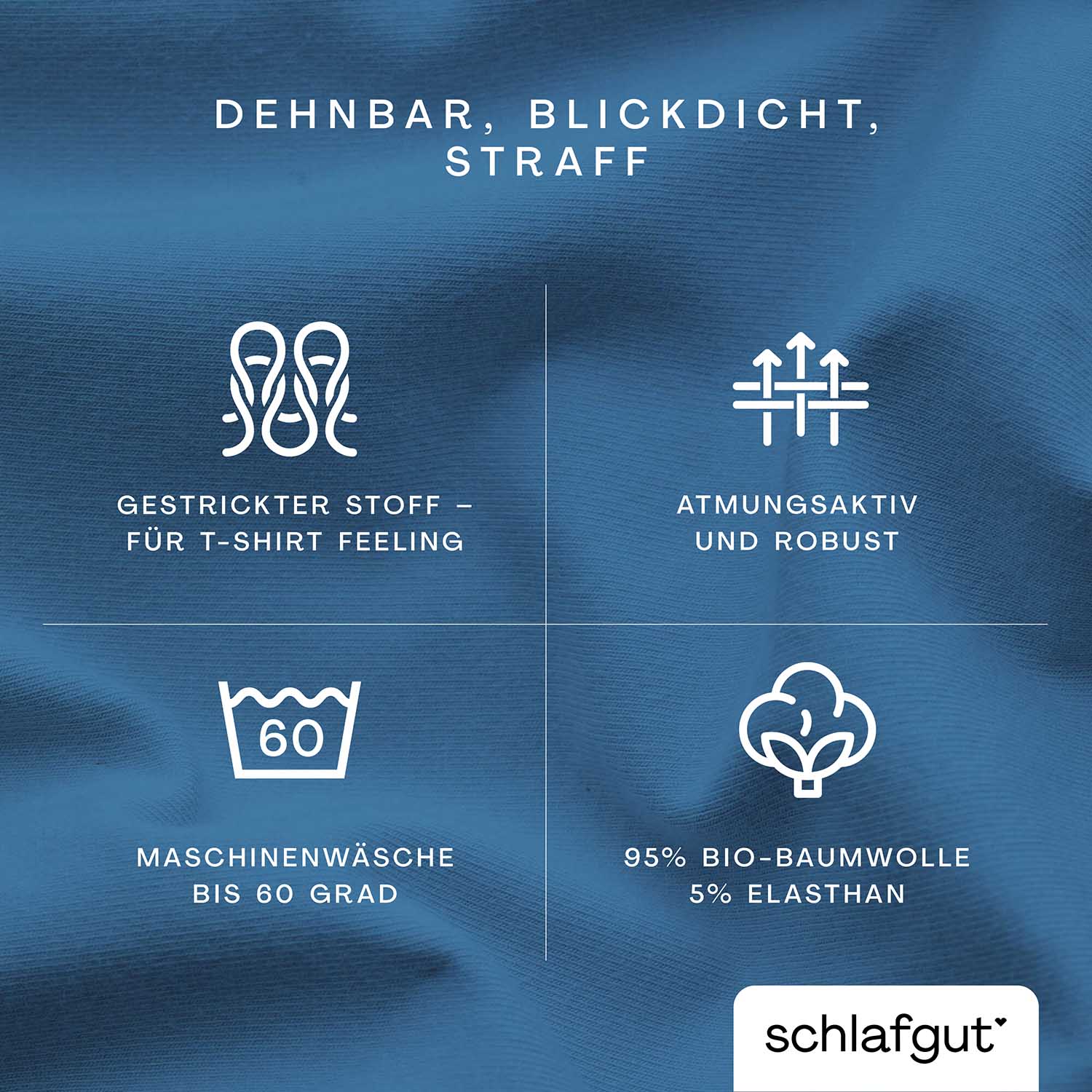 SCHLAFGUT Spannbettlaken PURE SCHLAFGUT Spannbettlaken PURE