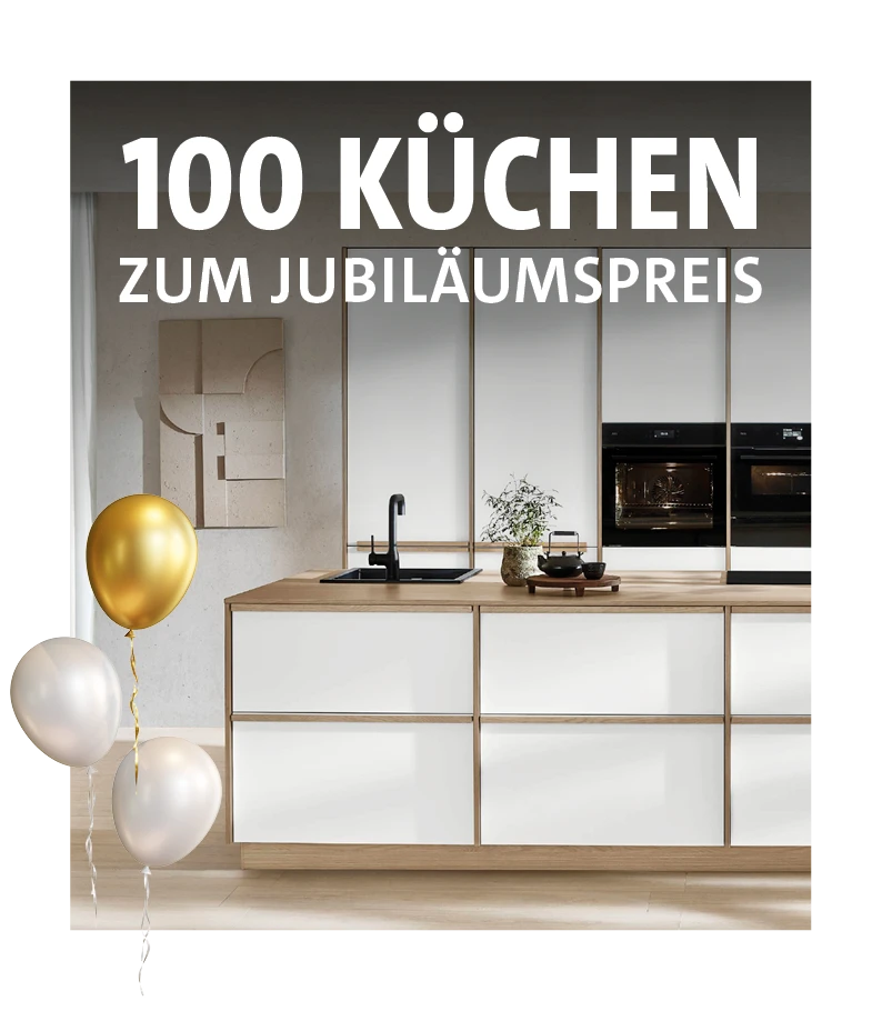 100 kitchens at an anniversary price!
