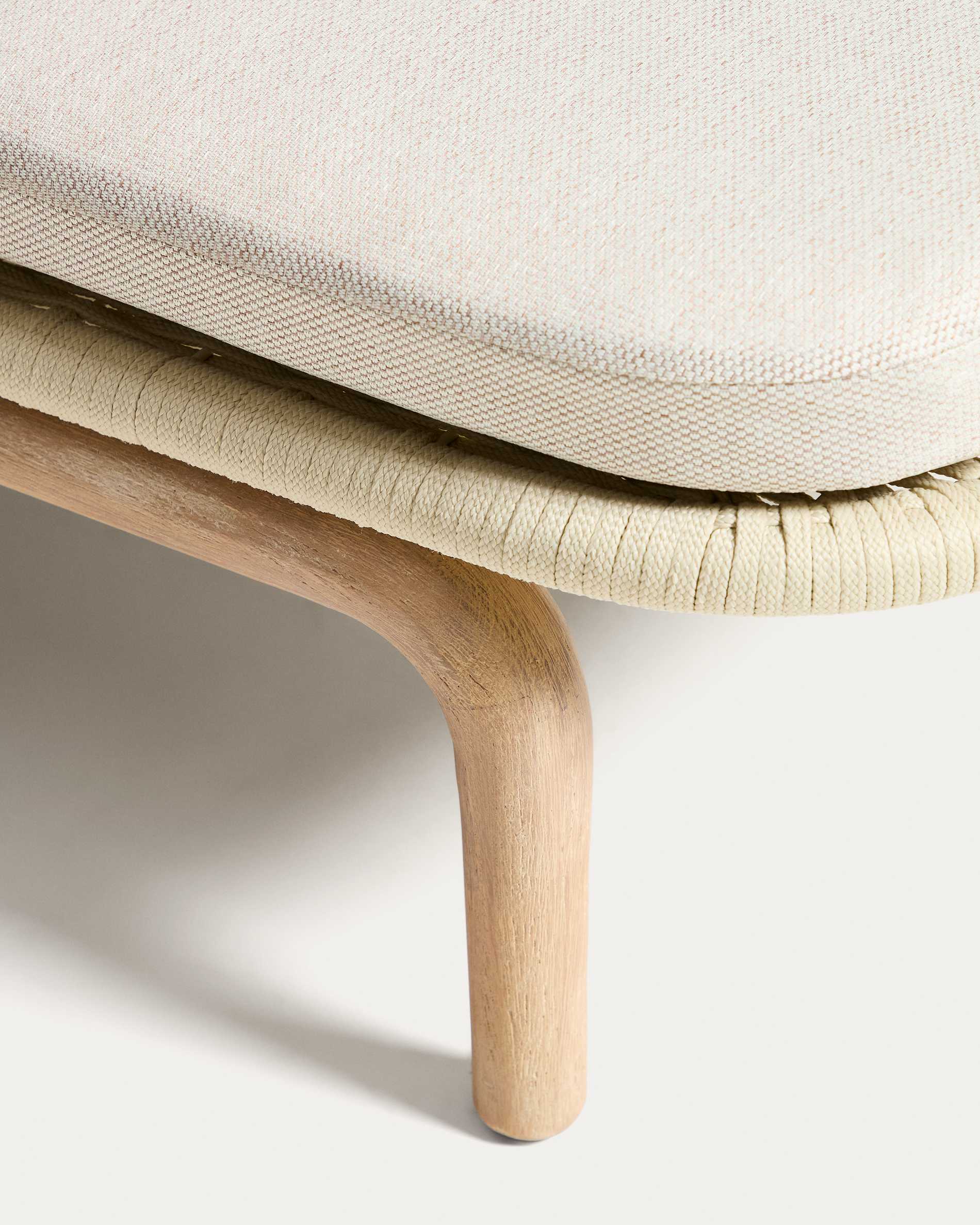 KAVE HOME Chaise longue ALIPA