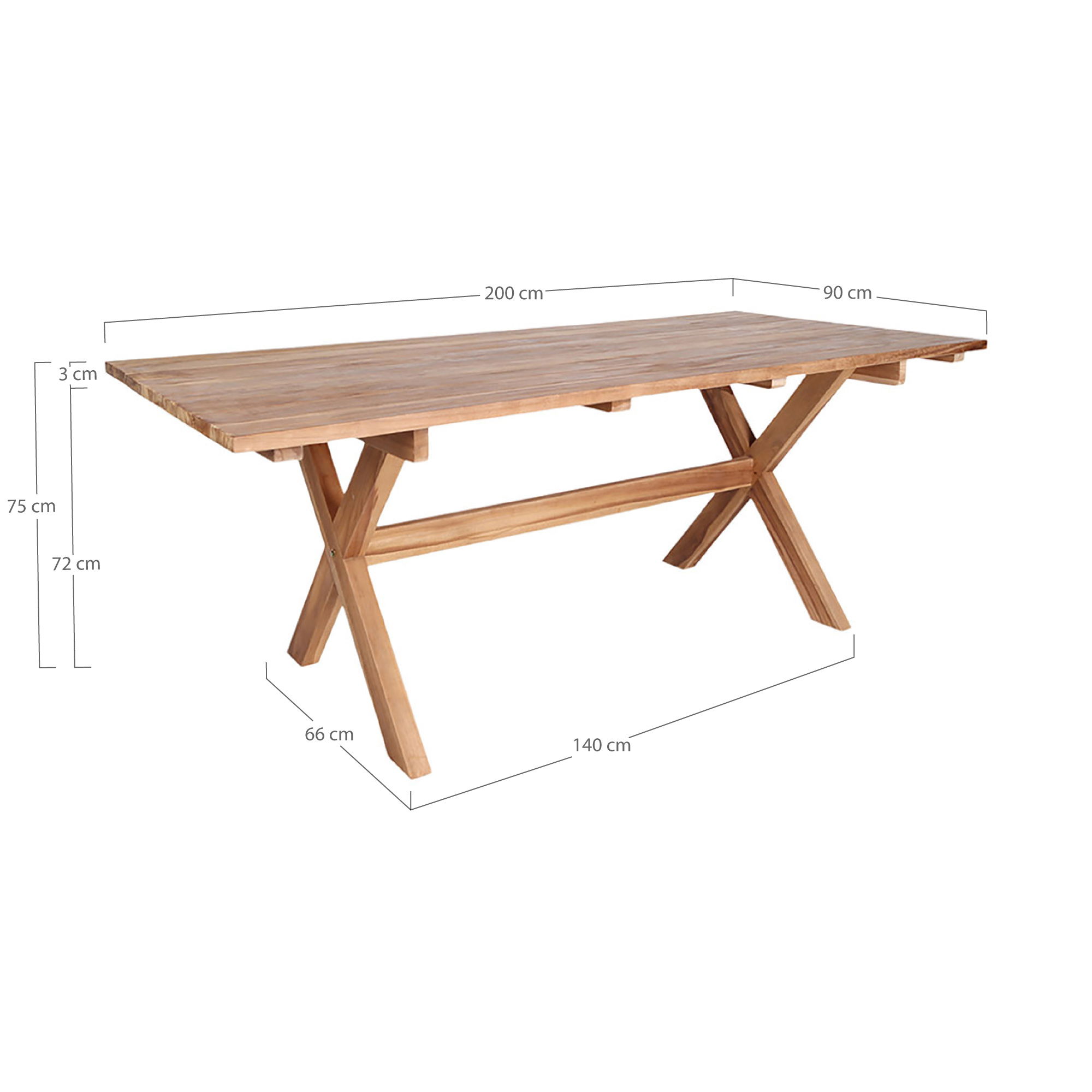 FAEE VINGA garden table