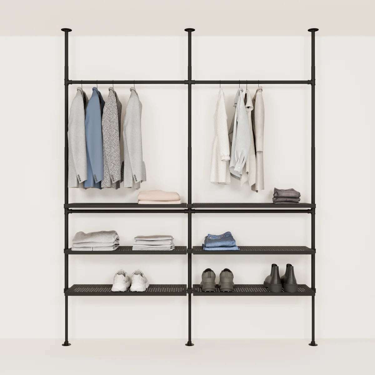 PAMO Kleiderstangensystem LOFT 2 METAL
