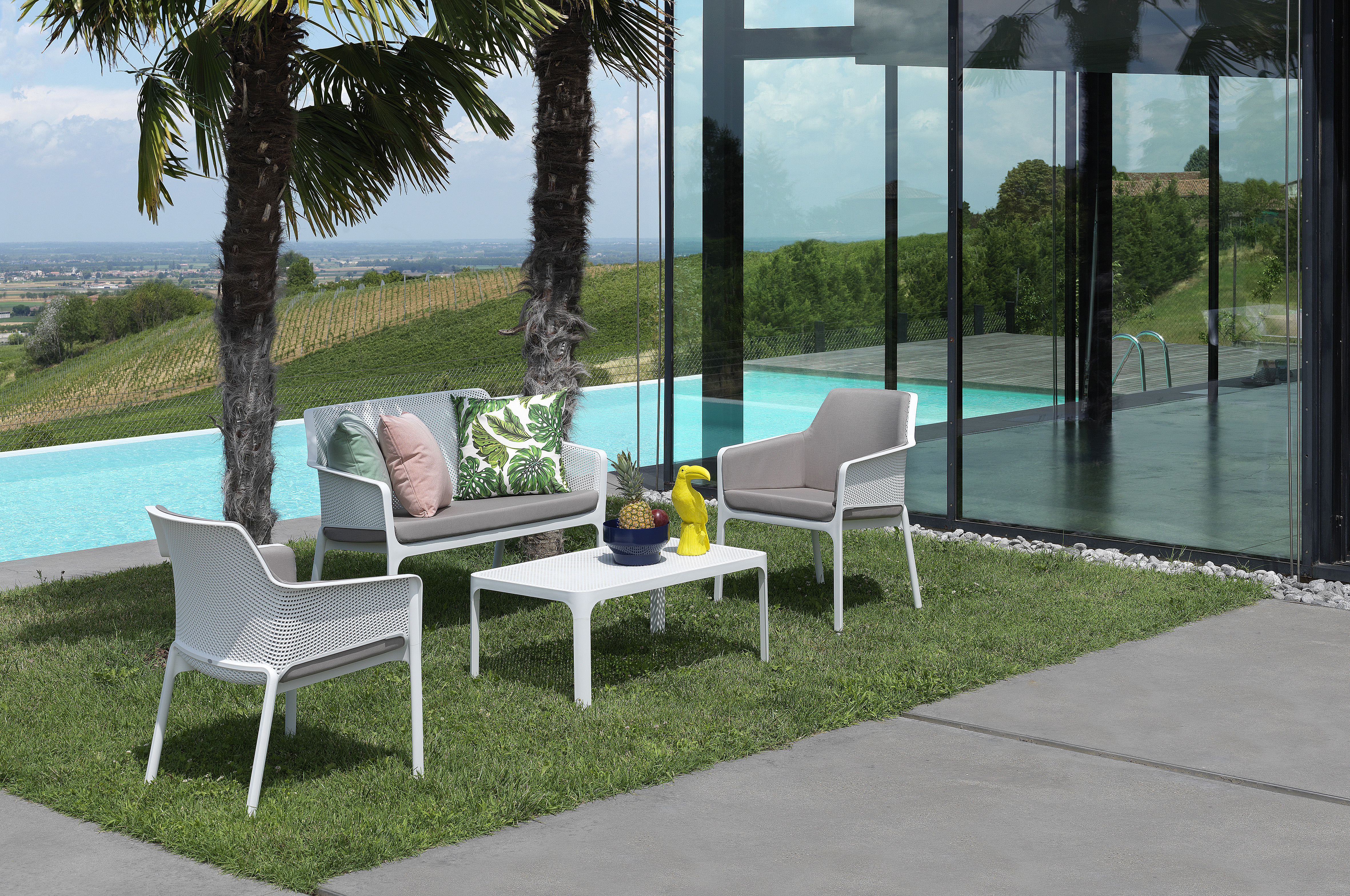 NARDI Gartenbank NET BENCH