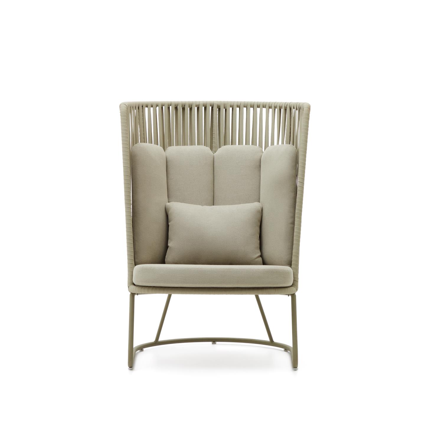KAVE HOME Fauteuil de jardin SACONCA
