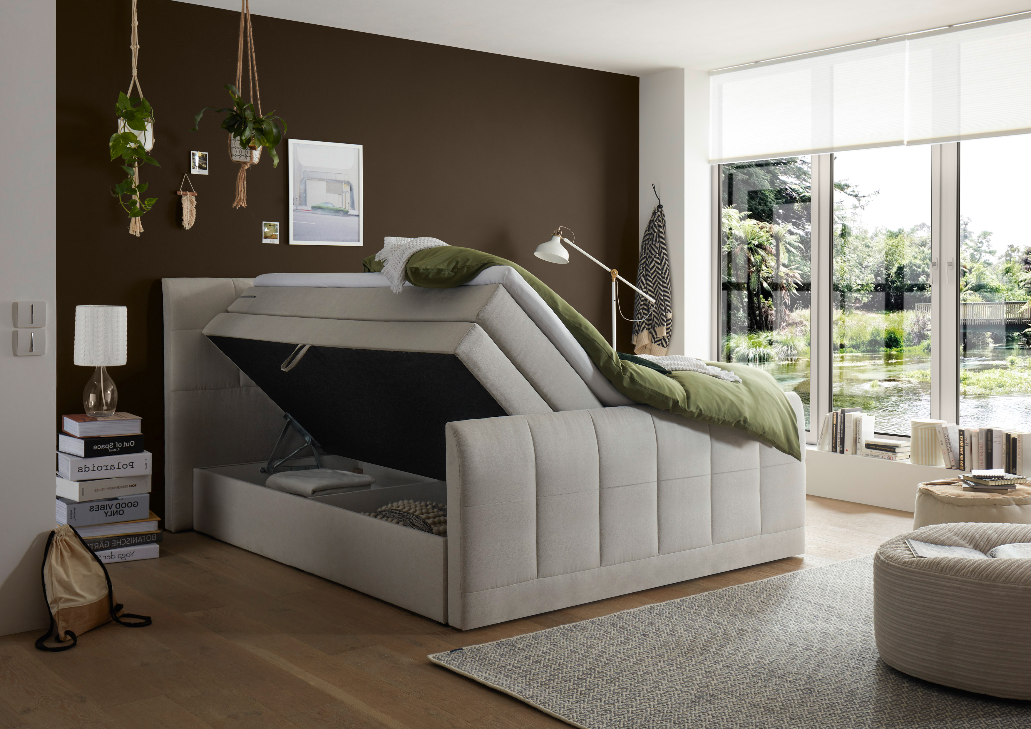 ED LIFESTYLE Boxspringbett GIRONA ED LIFESTYLE Boxspringbett GIRONA