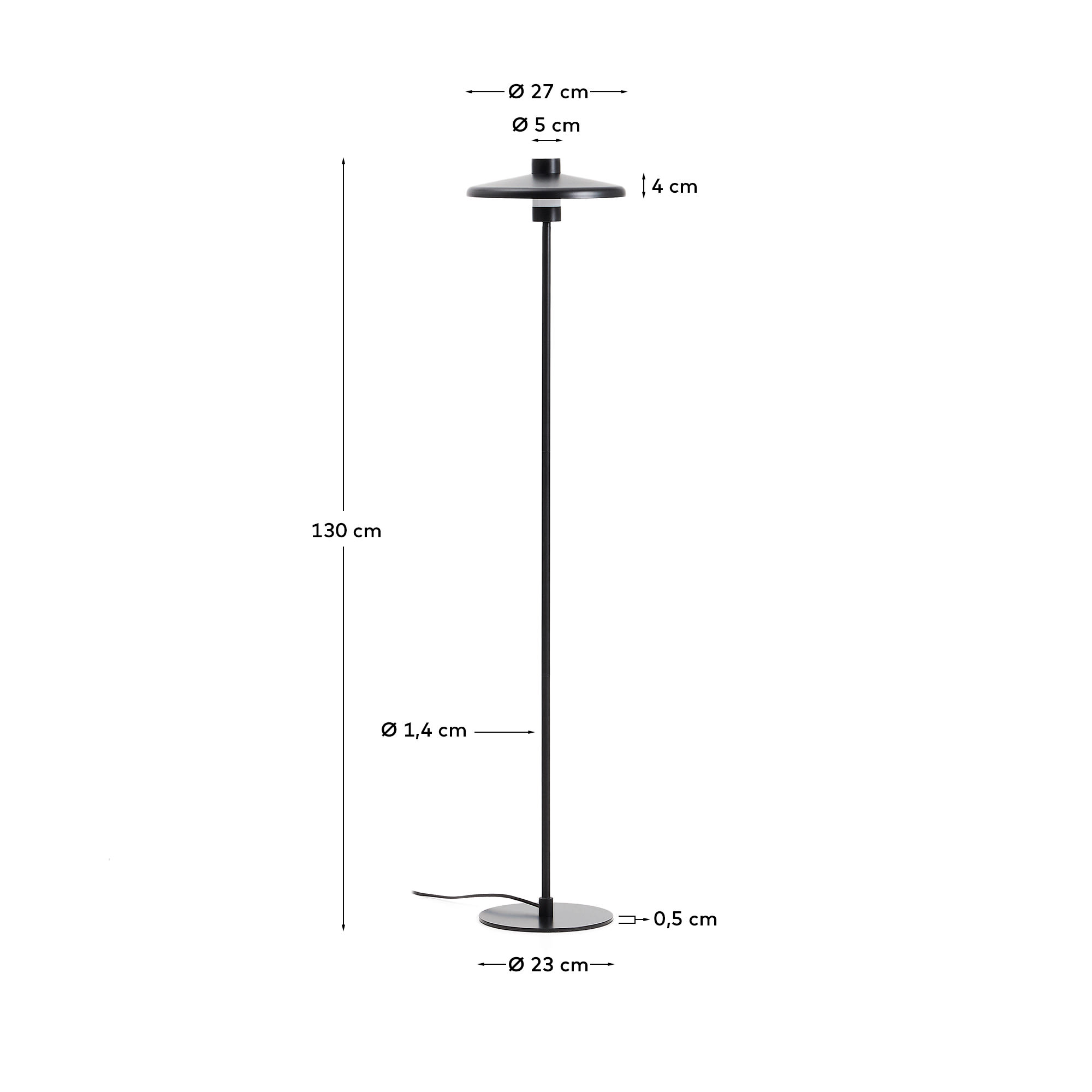 KAVE HOME Stehlampe NUVIRA