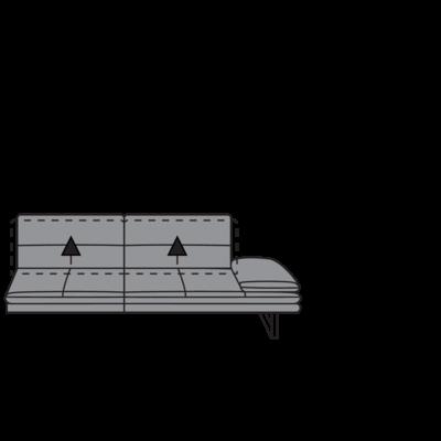 W. SCHILLIG Sofa 16777 BROADWAY