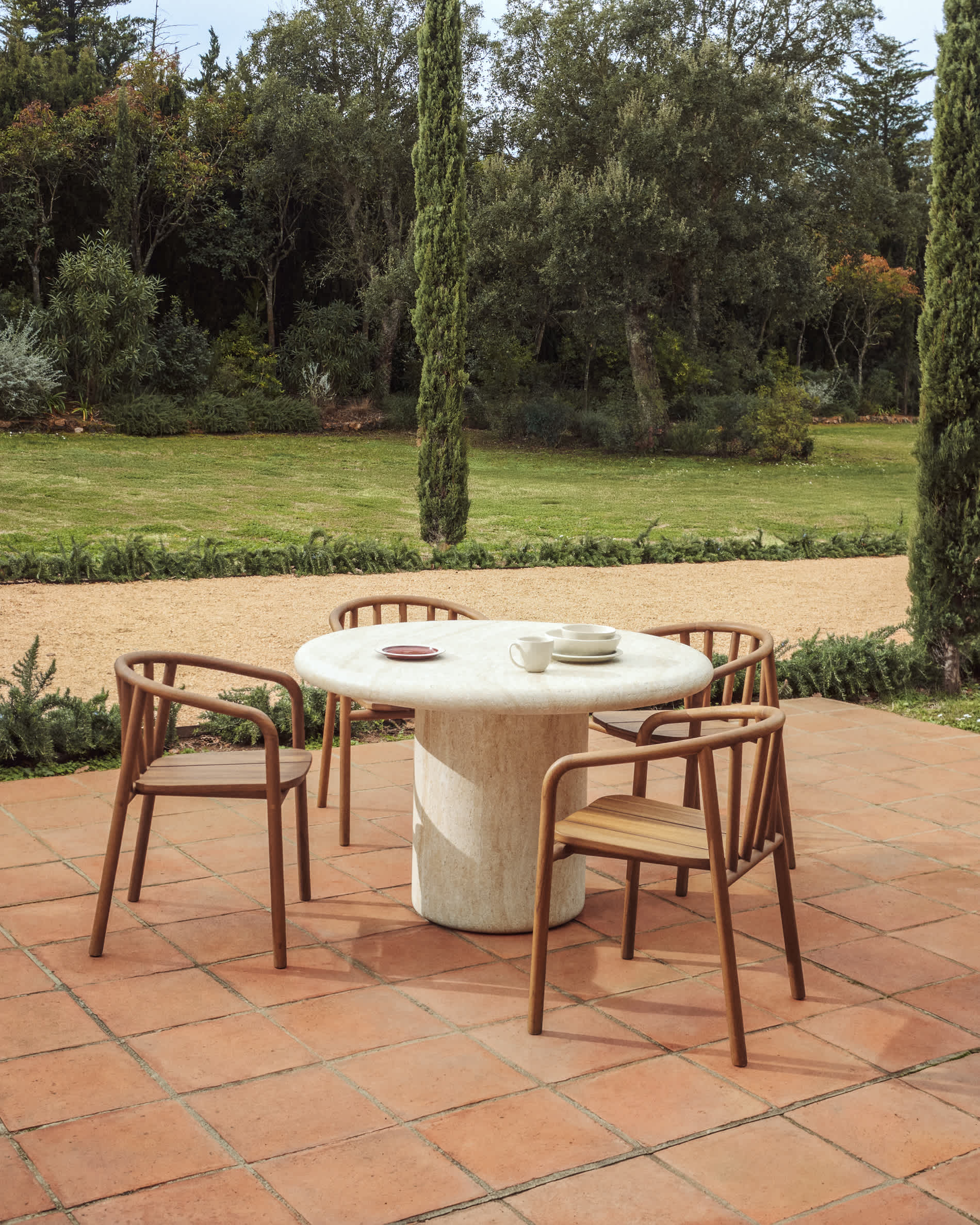 KAVE HOME DRASI garden table