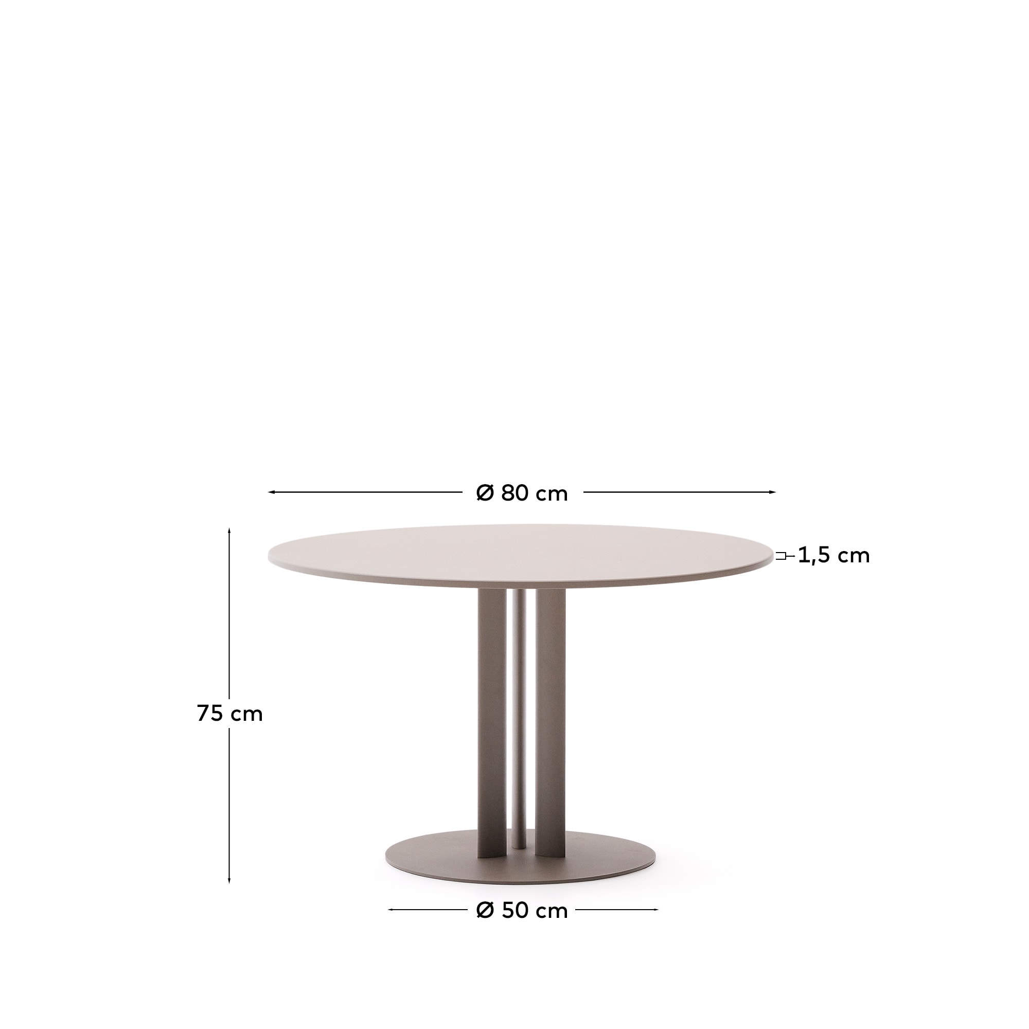 KAVE HOME Gartentisch SEDALIS