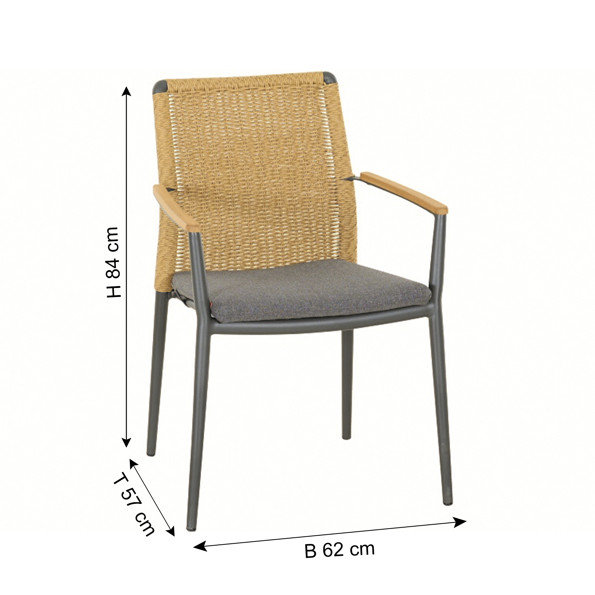 SIENA GARDEN Gartenstuhl ROMA