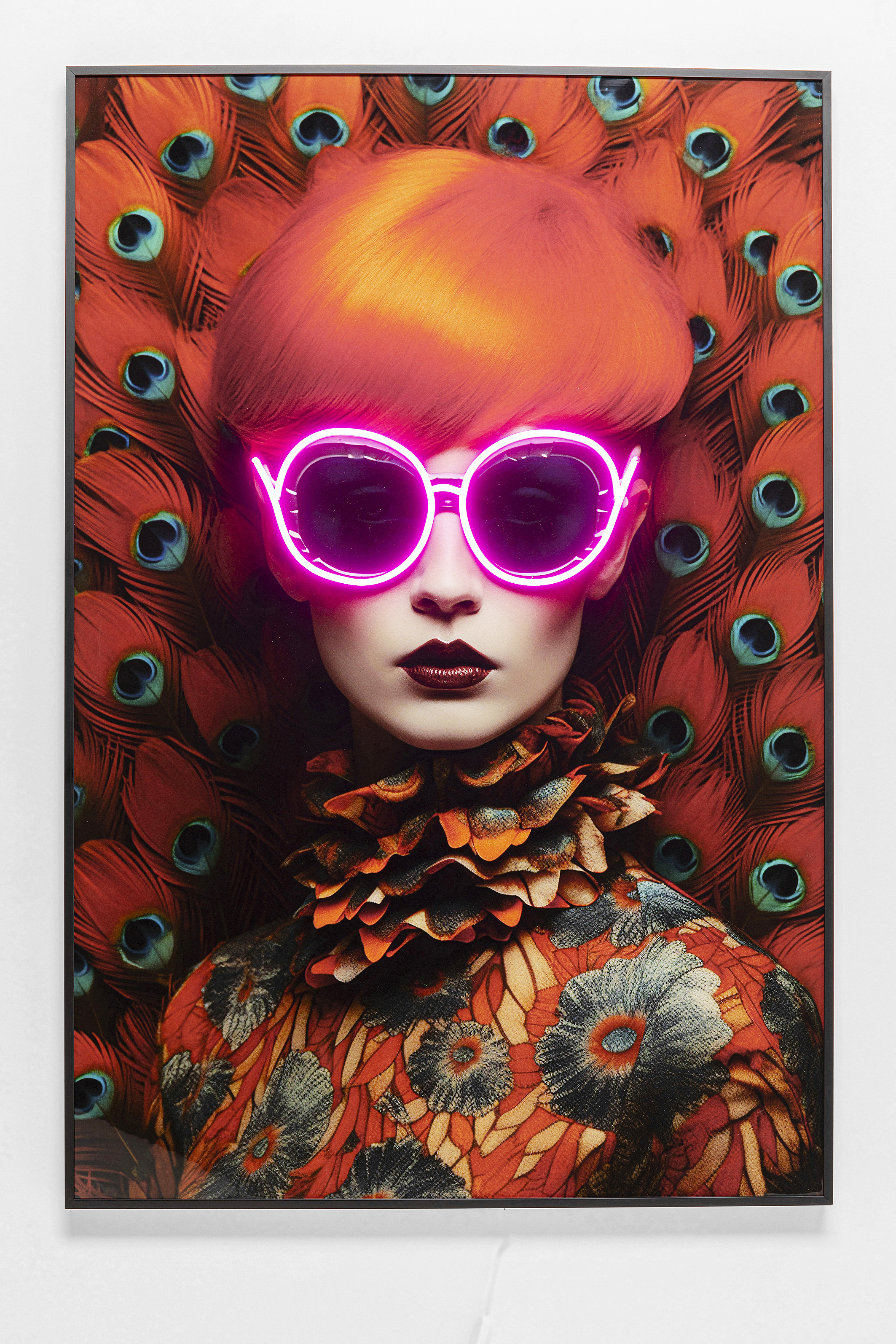KARE LED-Bild FANCY RED LADY