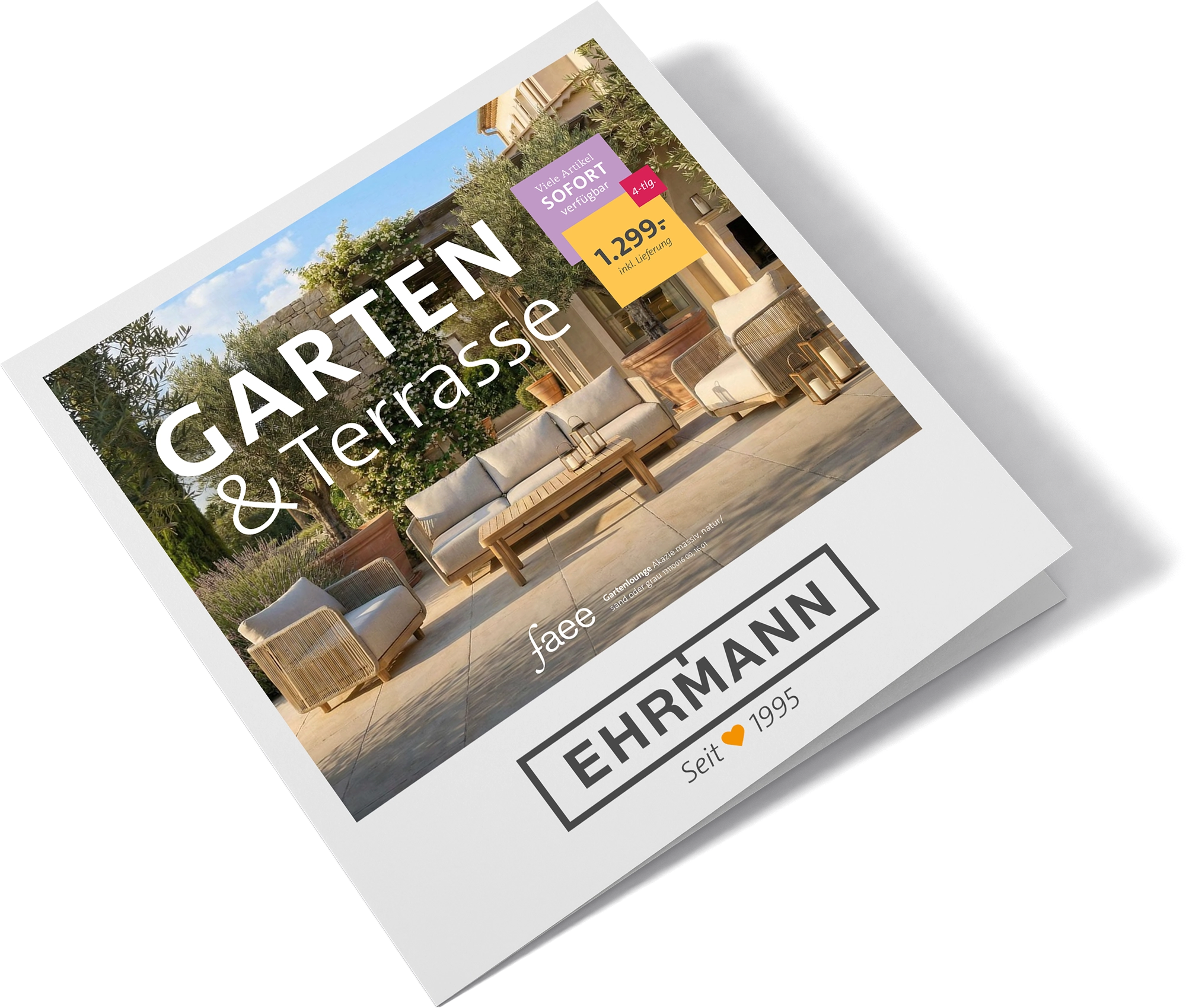 Prospekt Garten und Terrasse