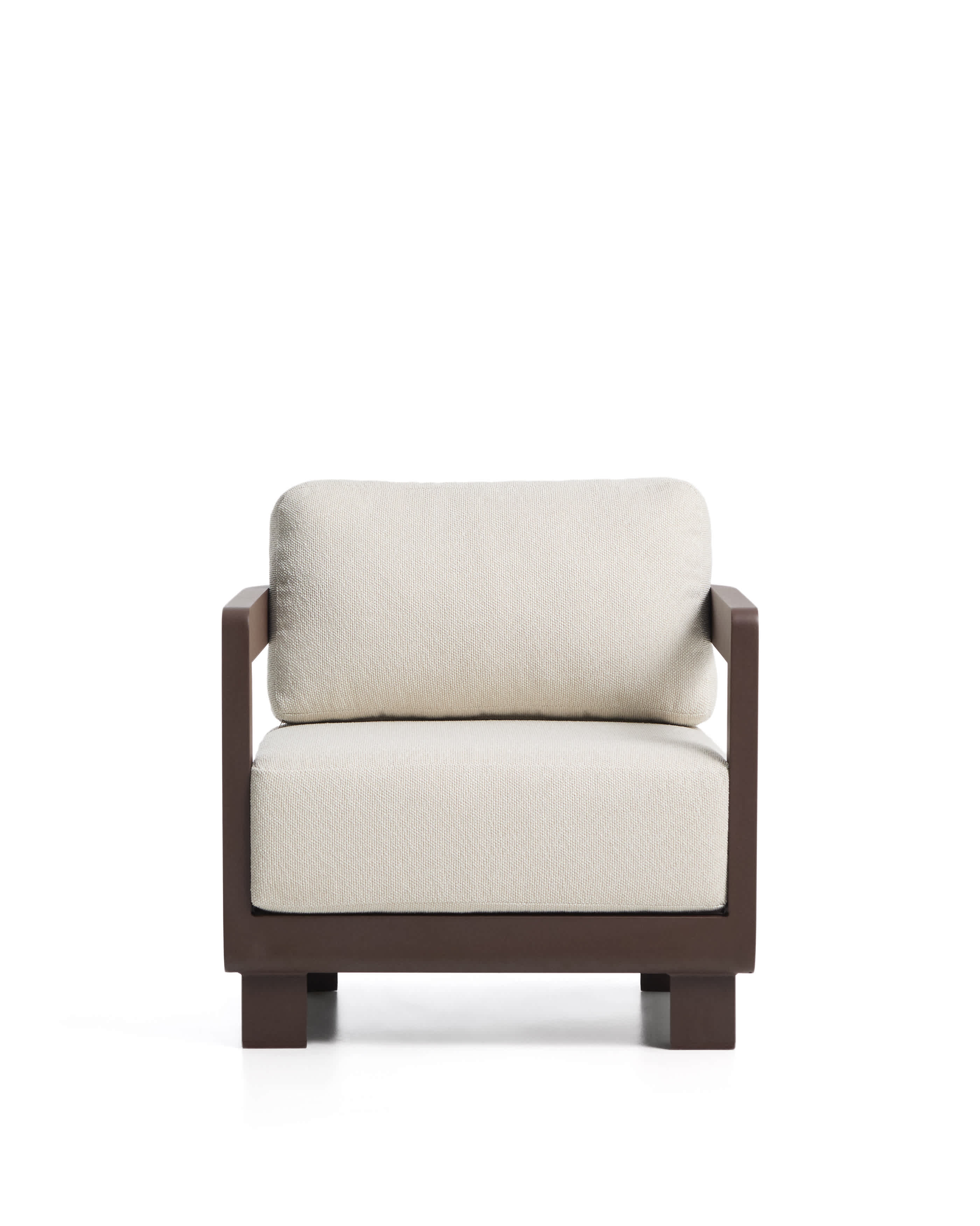 KAVE HOME Fauteuil de jardin NERANO