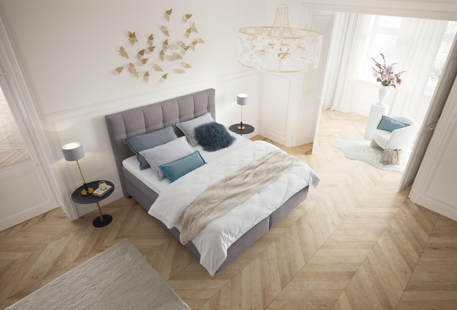 LÜCK Boxspringbett GRID