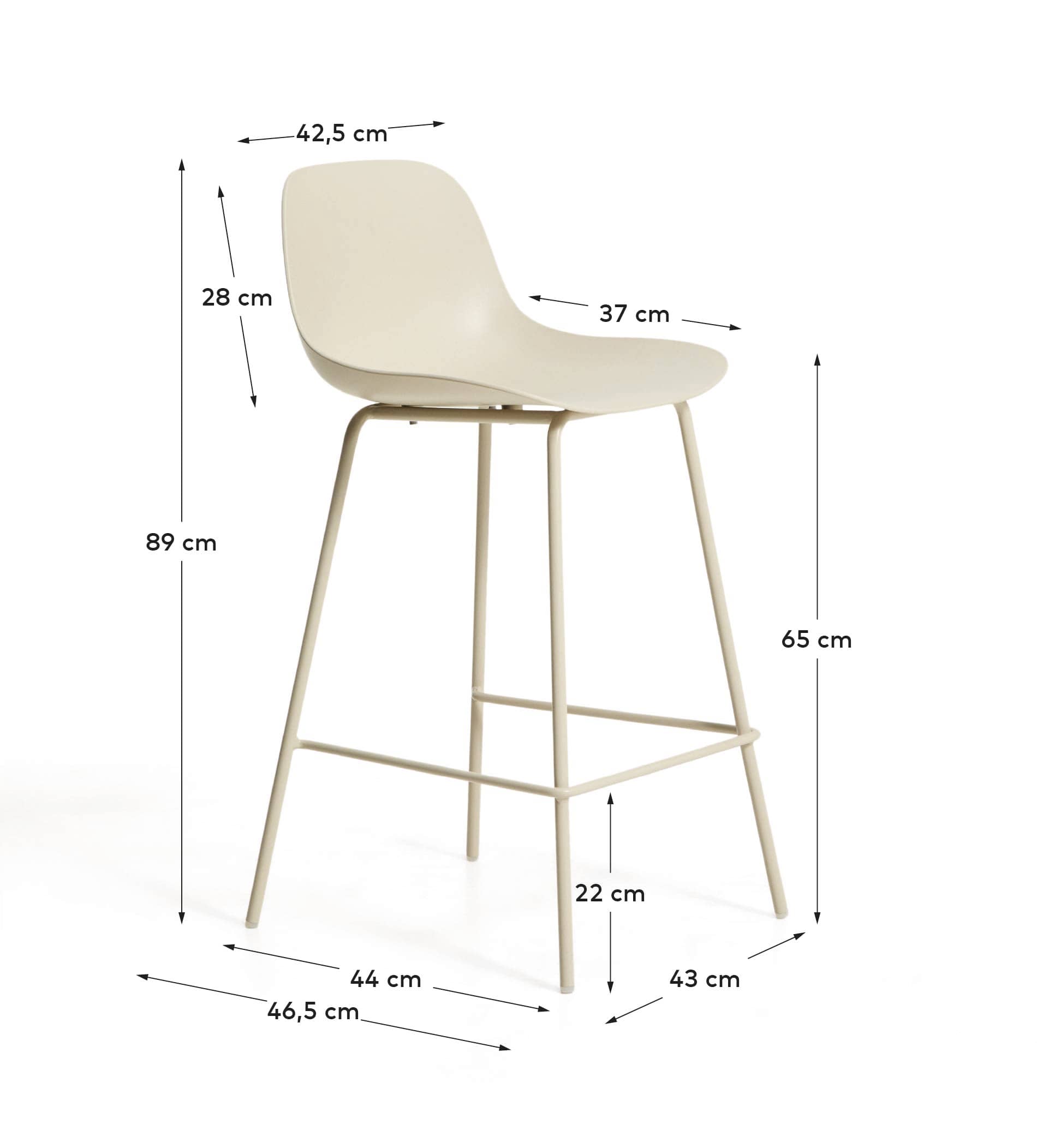 Kave Home ALTEA bar stool
