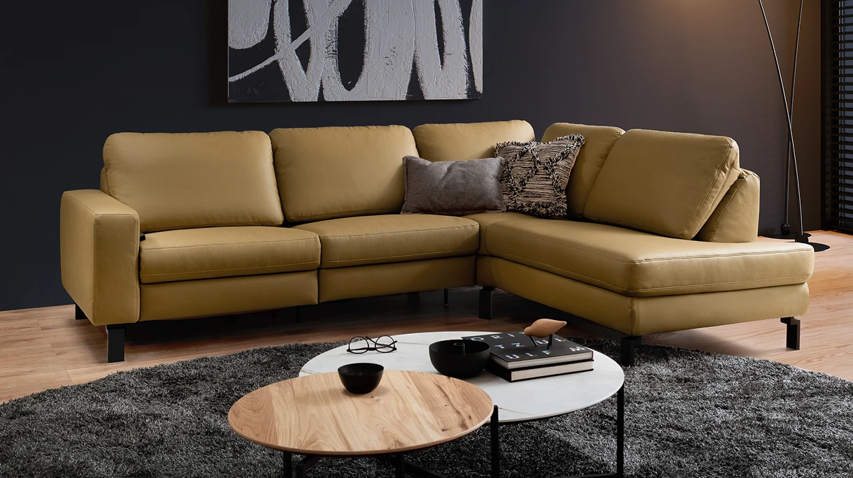 Vito STEP PREMIUM 2.0 &ndash; Wohnszene mit Ecksofa