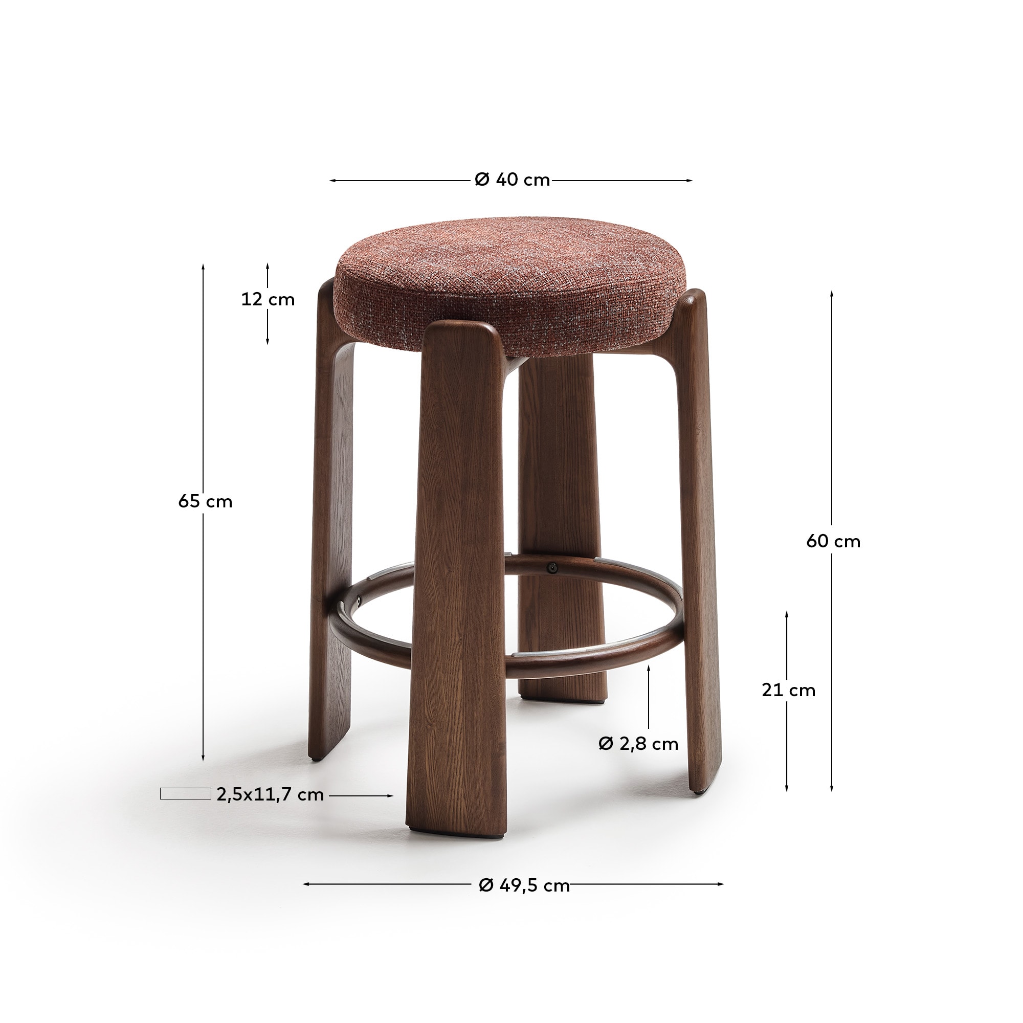 KAVE HOME Hocker GRANITE