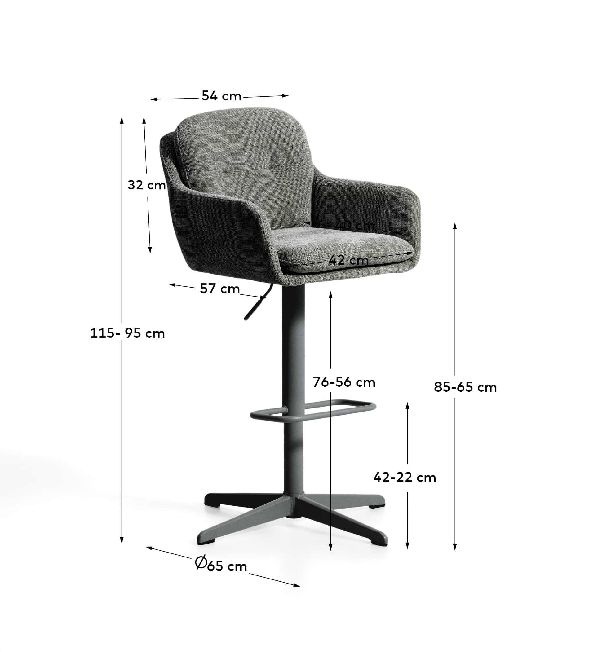 Kave Home LEXA footstool