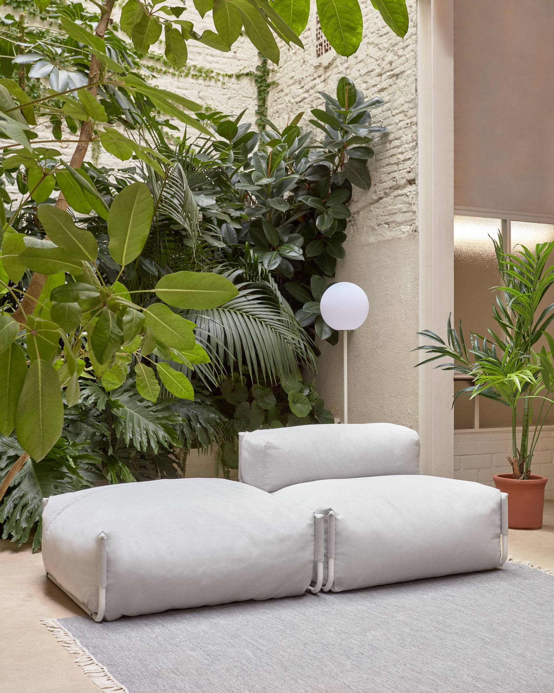 Kave Home SQUARE Pouffe