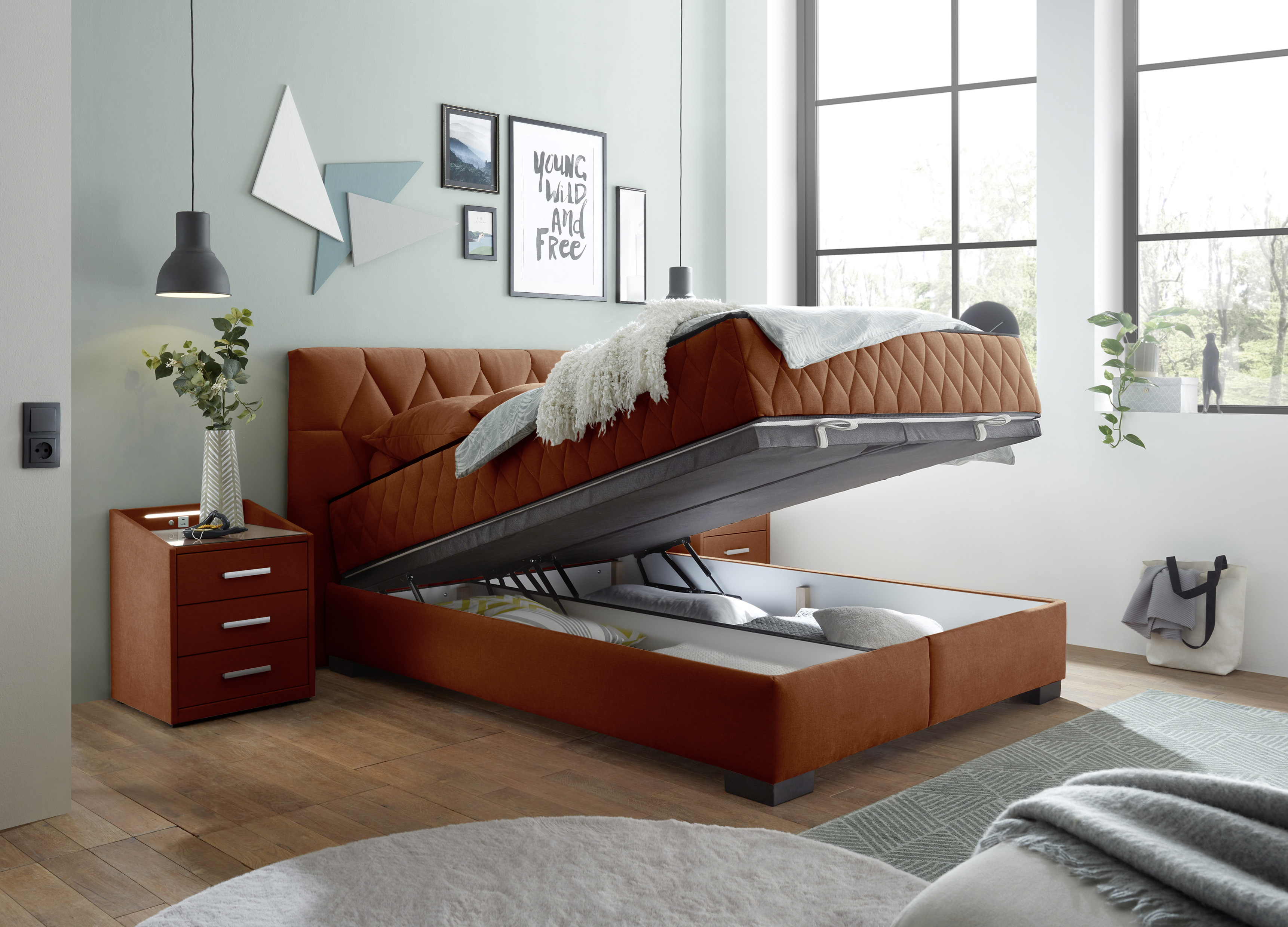 ED LIFESTYLE Boxbett NAGOL ED LIFESTYLE Boxspringbett NAGOL