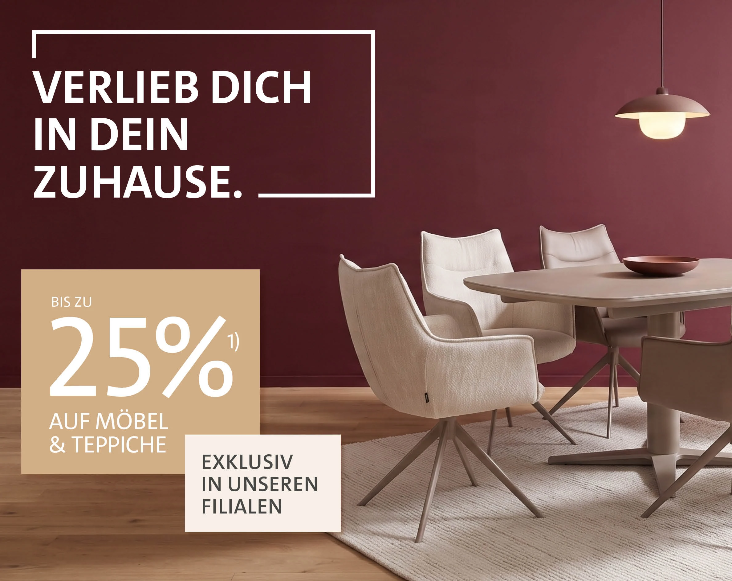 Craquez pour votre intérieur – Jusqu'à 25 % de réduction sur les meubles et les tapis