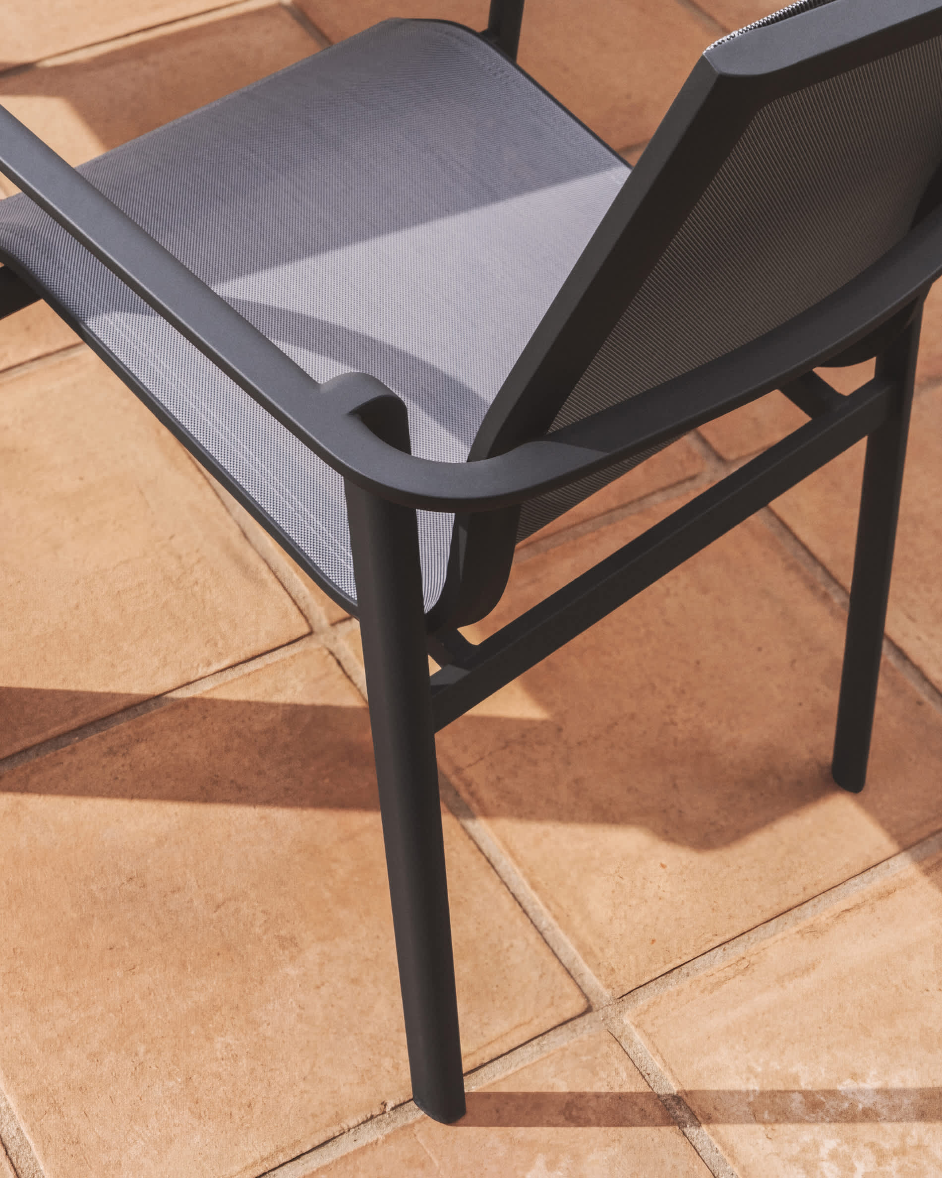 KAVE HOME Chaise de jardin CANEA