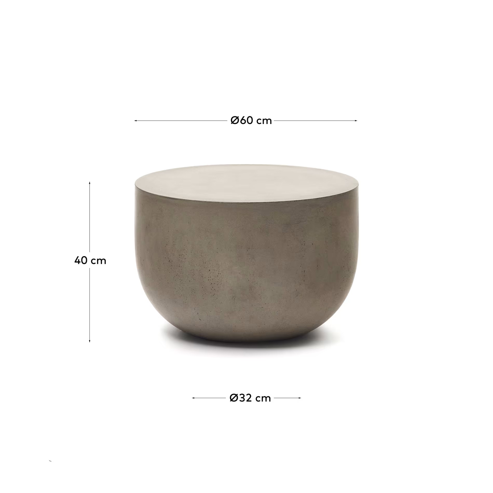 Kave Home Table basse de jardin GARBET