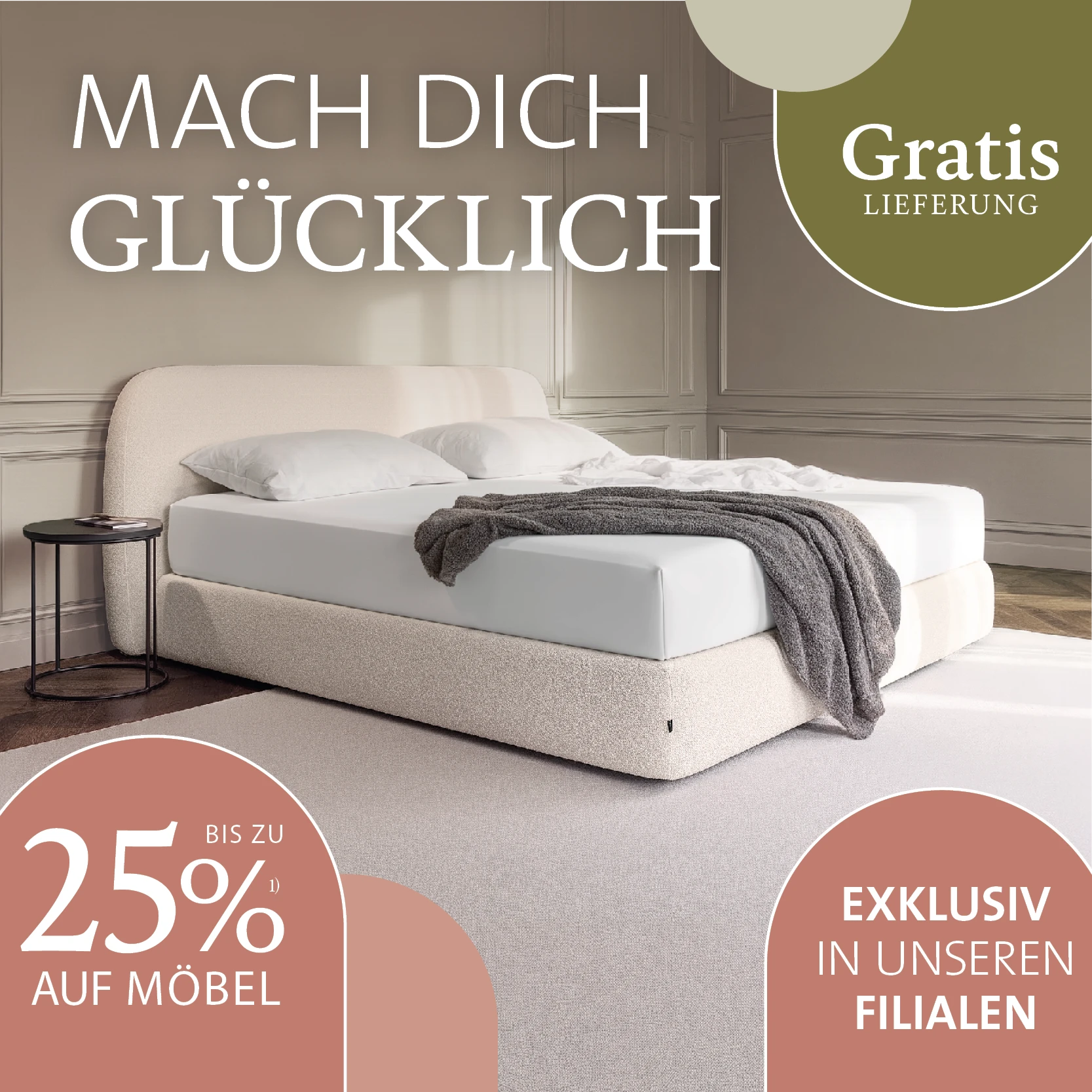 Mach dich glücklich